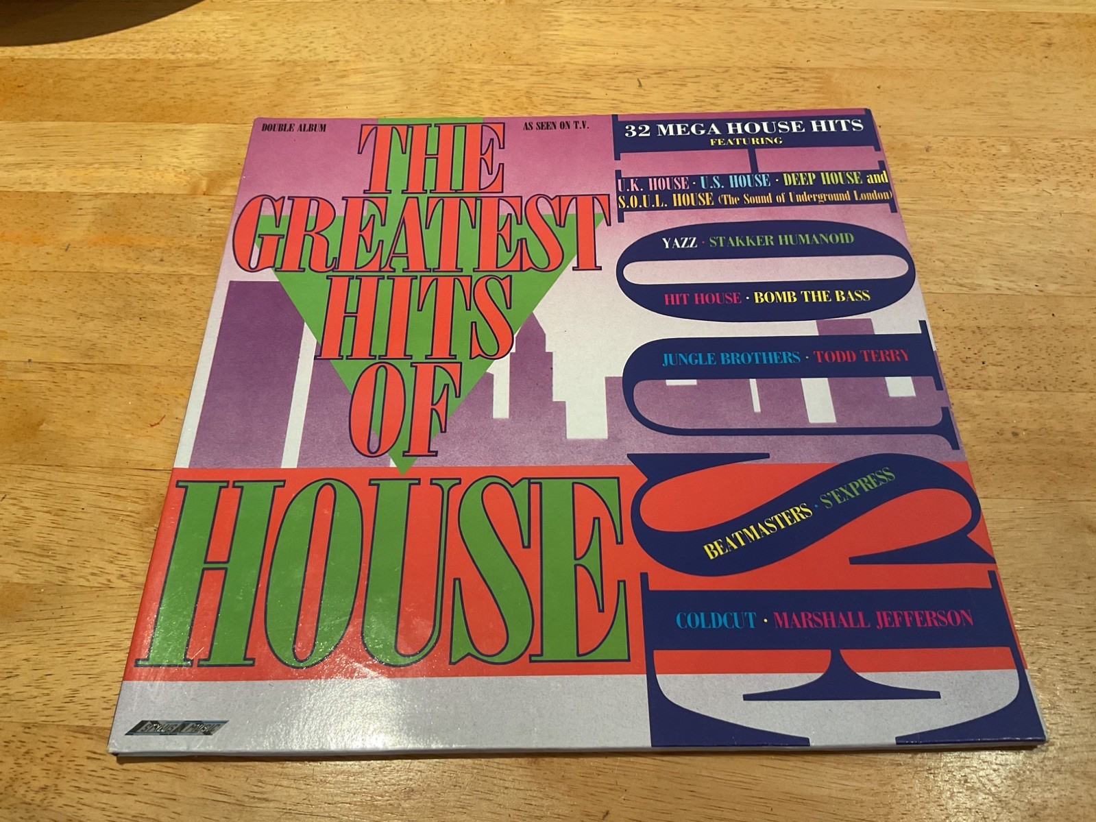 Various “The Greatest Hits Of House” Vinyl Double LP 1988 Gatefold sleeve NM/NM