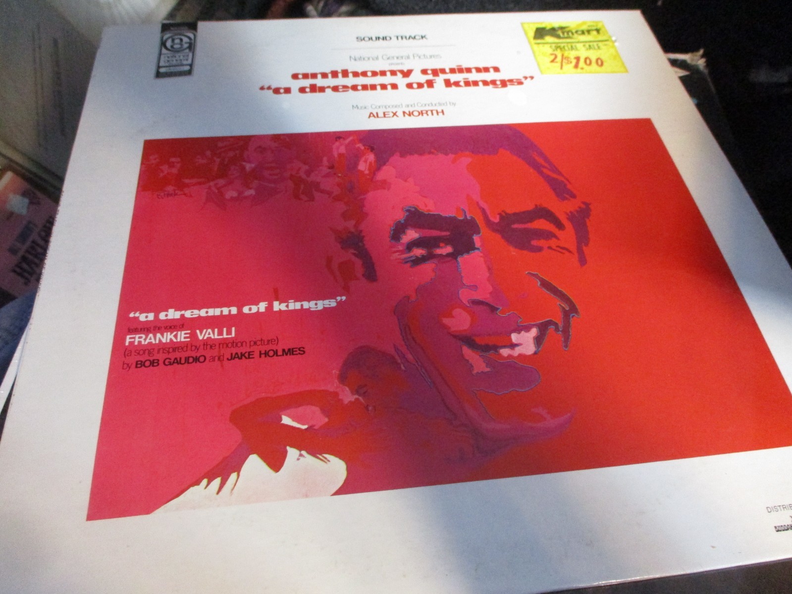 Sealed 1969 ALEX NORTH A Dream Of Kings Soundtrack LP National General NG1000