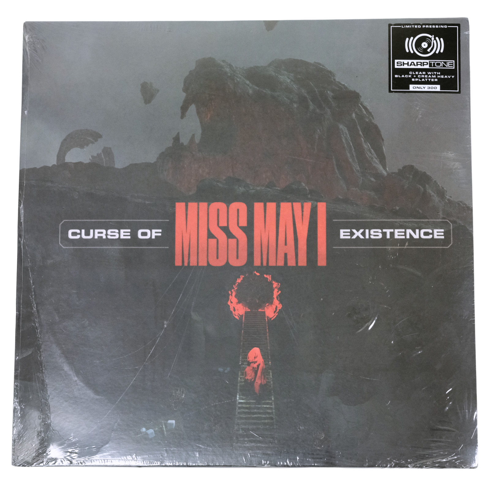 Miss May I, Curse of Existence Clear w/ Black/Cream Splatter Limited 1/300 Vinyl