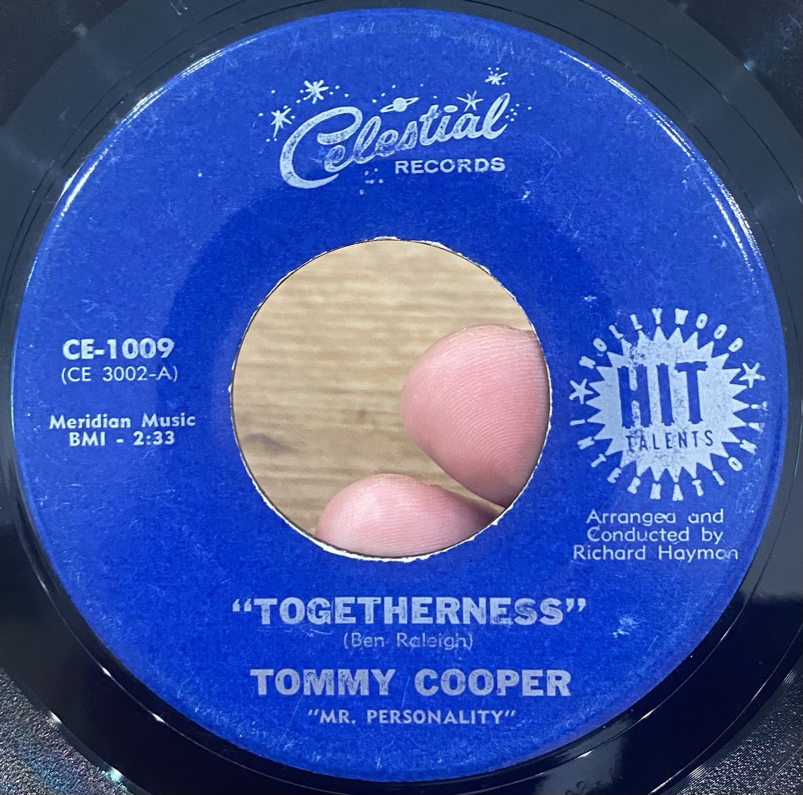 TOMMY COOPER Togetherness Act Your Age 45 CELESTIAL NW ROCK Pop SEATTLE 60s