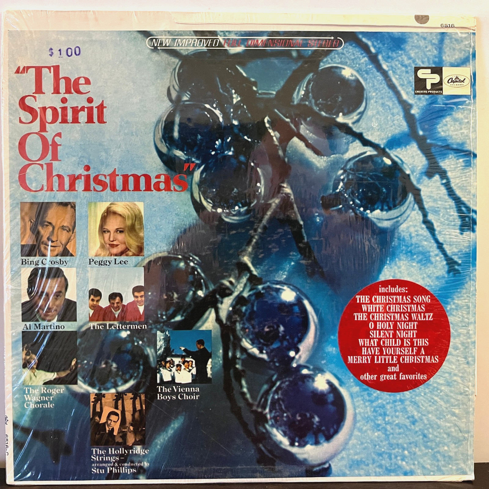 The Spirit Of Christmas (1966) – 12″ Vinyl Record LP – VG