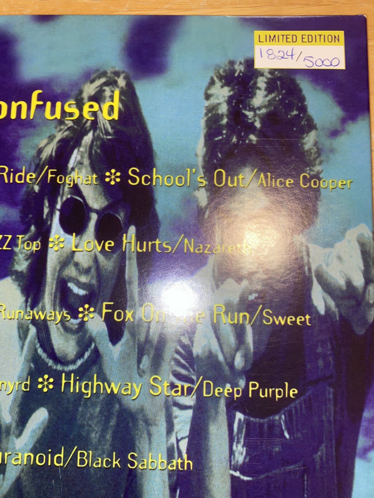 Kiss 2x Lp Dazed And Confused RSD Green Marble Vinyl #1824/5000 Cooper Sabbath