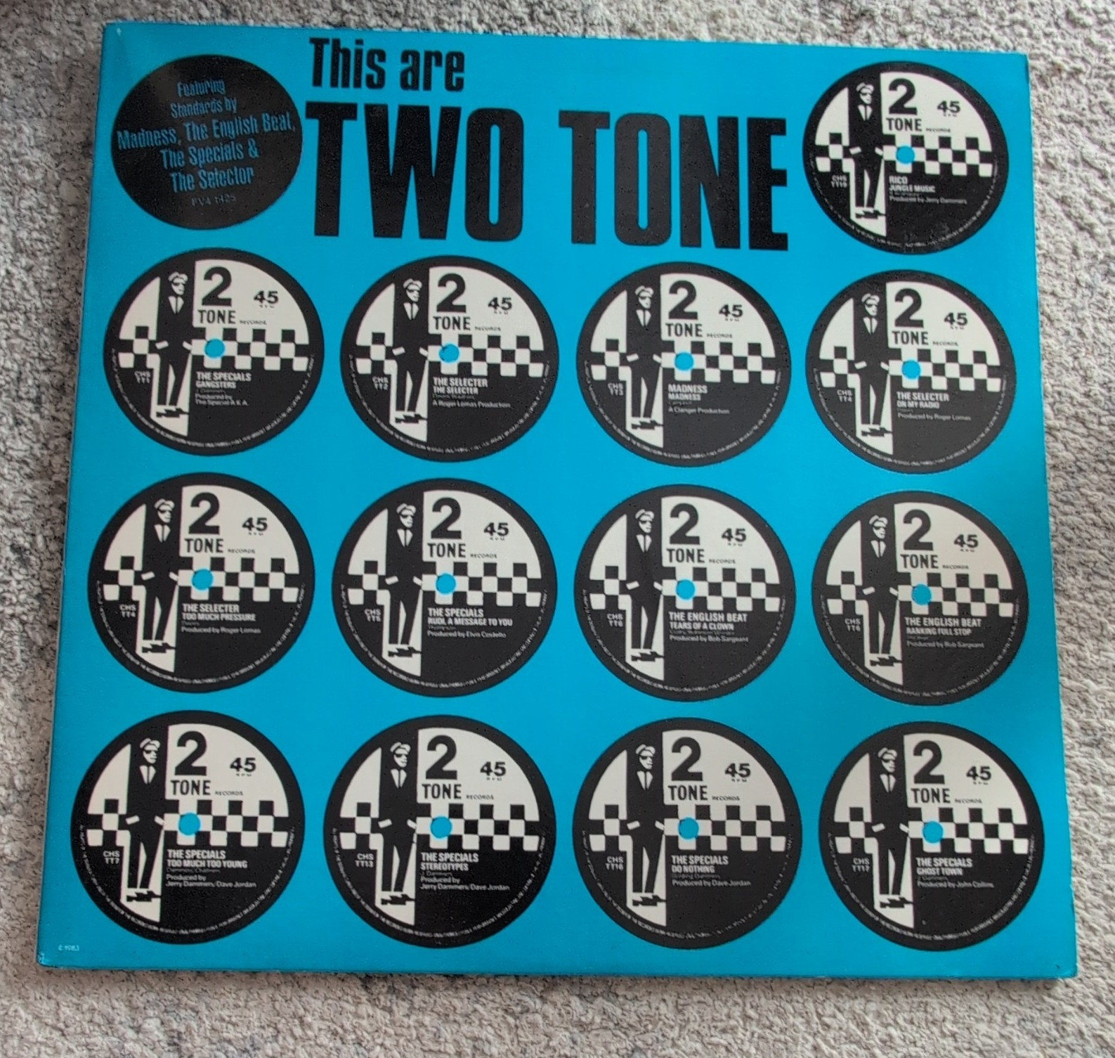 2 Tone Records This Are Two Tone Ska 12″ Black Vinyl LP Promo 33 RPM FV 41425