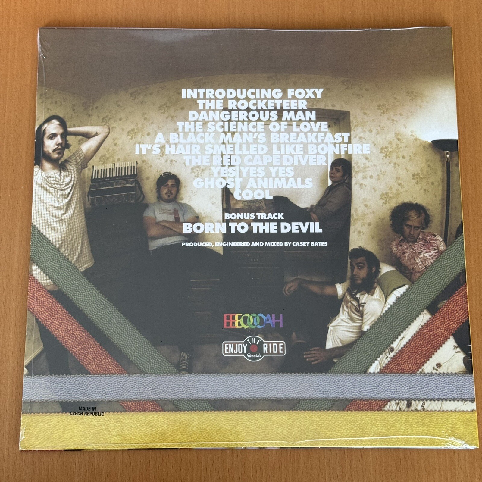 Foxy Shazam Introducing SPLIT SPLATTER Colored Vinyl LP /200 ETR Enjoy The Ride
