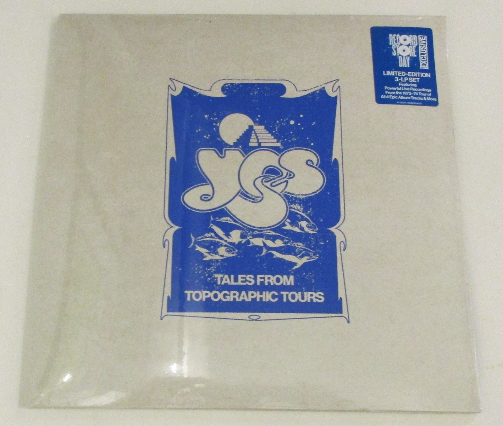 YES SEALED 3XLP ‘TALES FROM TOPOGRAPHIC TOURS’ RSD LIMITED RHINO R1 728519