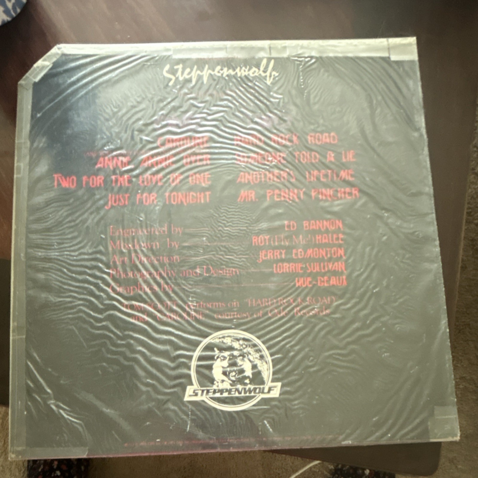 Steppenwolf Wolftracks LP Vinyl Record Epic Records Demonstration unopened album