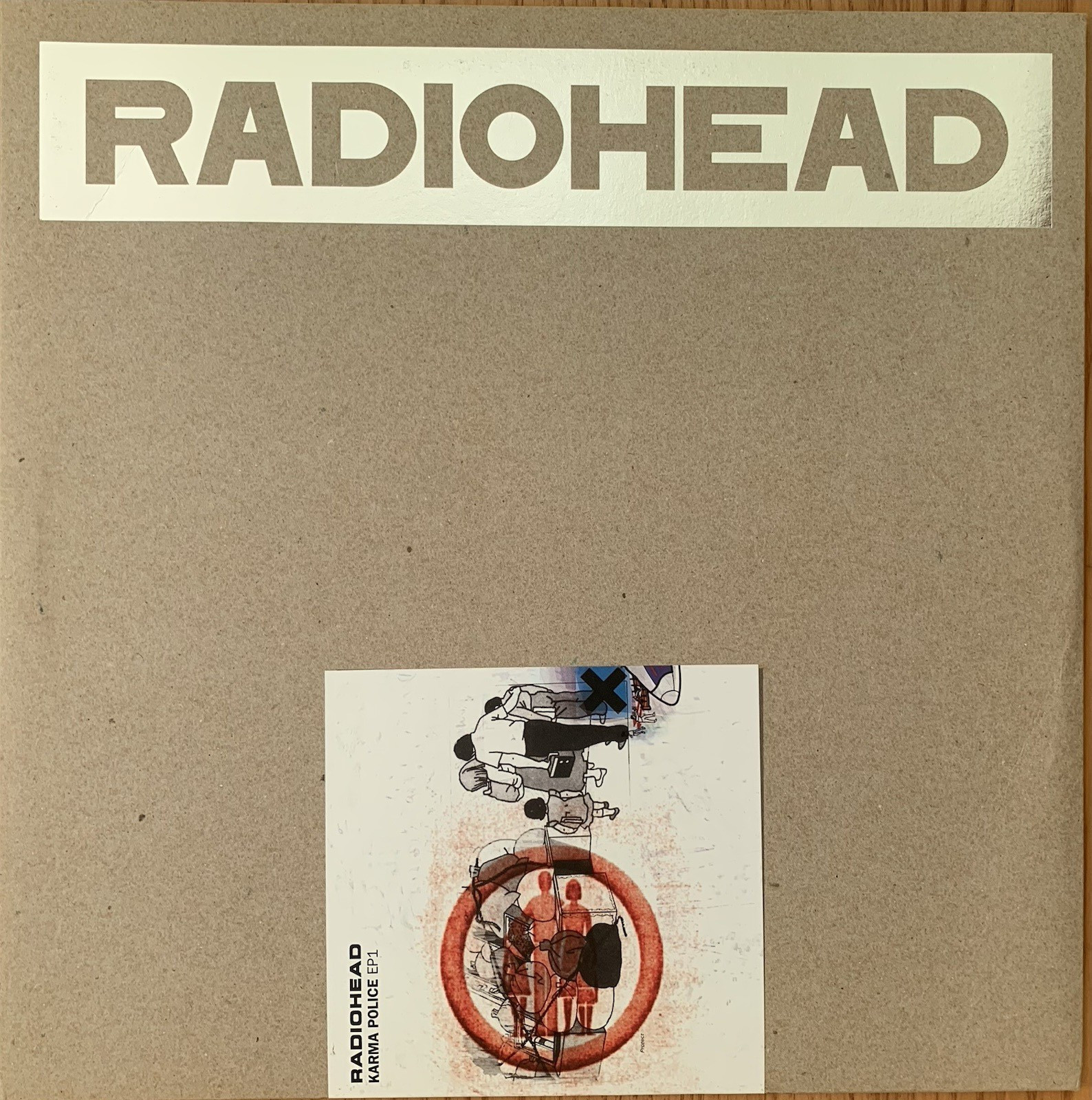 Radiohead Karma Police EP1 45 RPM Black Vinyl EP Rock Capitol Record
