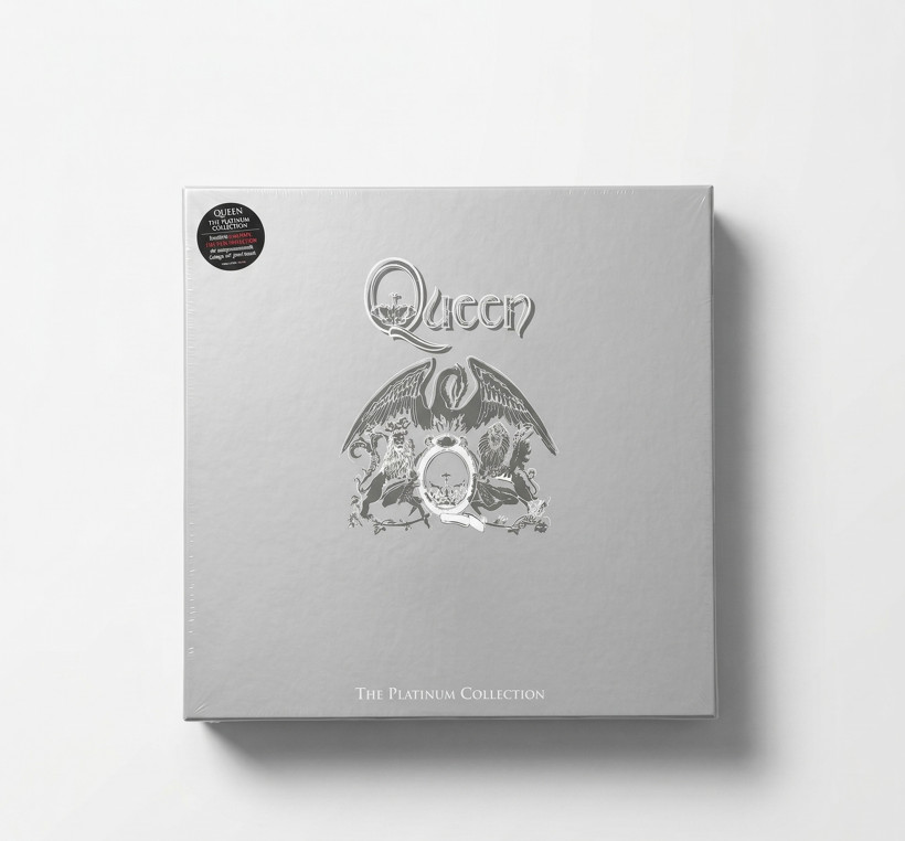 Queen The Platinum Collection Boxset Colored 6LP Vinyl Hard Cover Photo Book NEW