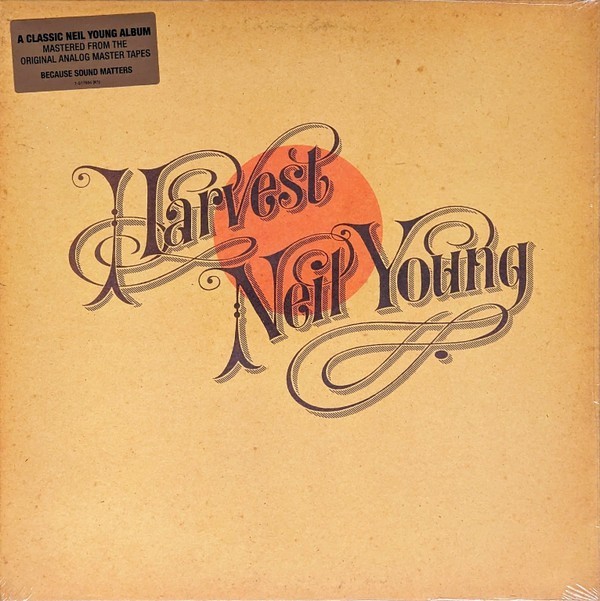 NEIL YOUNG – Harvest LP – 180 Gram Vinyl Album – SEALED NEW RECORD – USA Press
