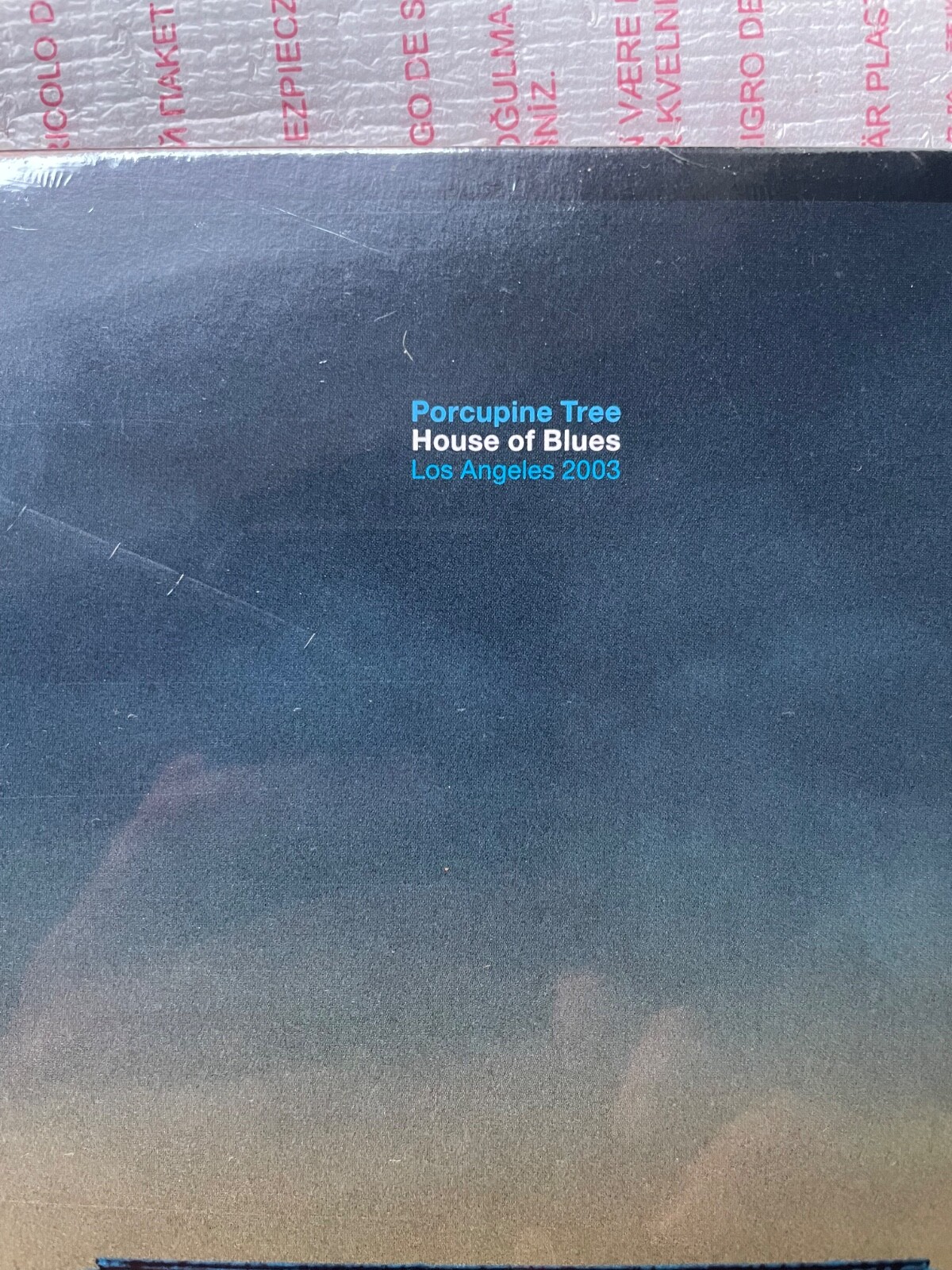 PORCUPINE TREE HOUSE OF BLUES LP SEALED
