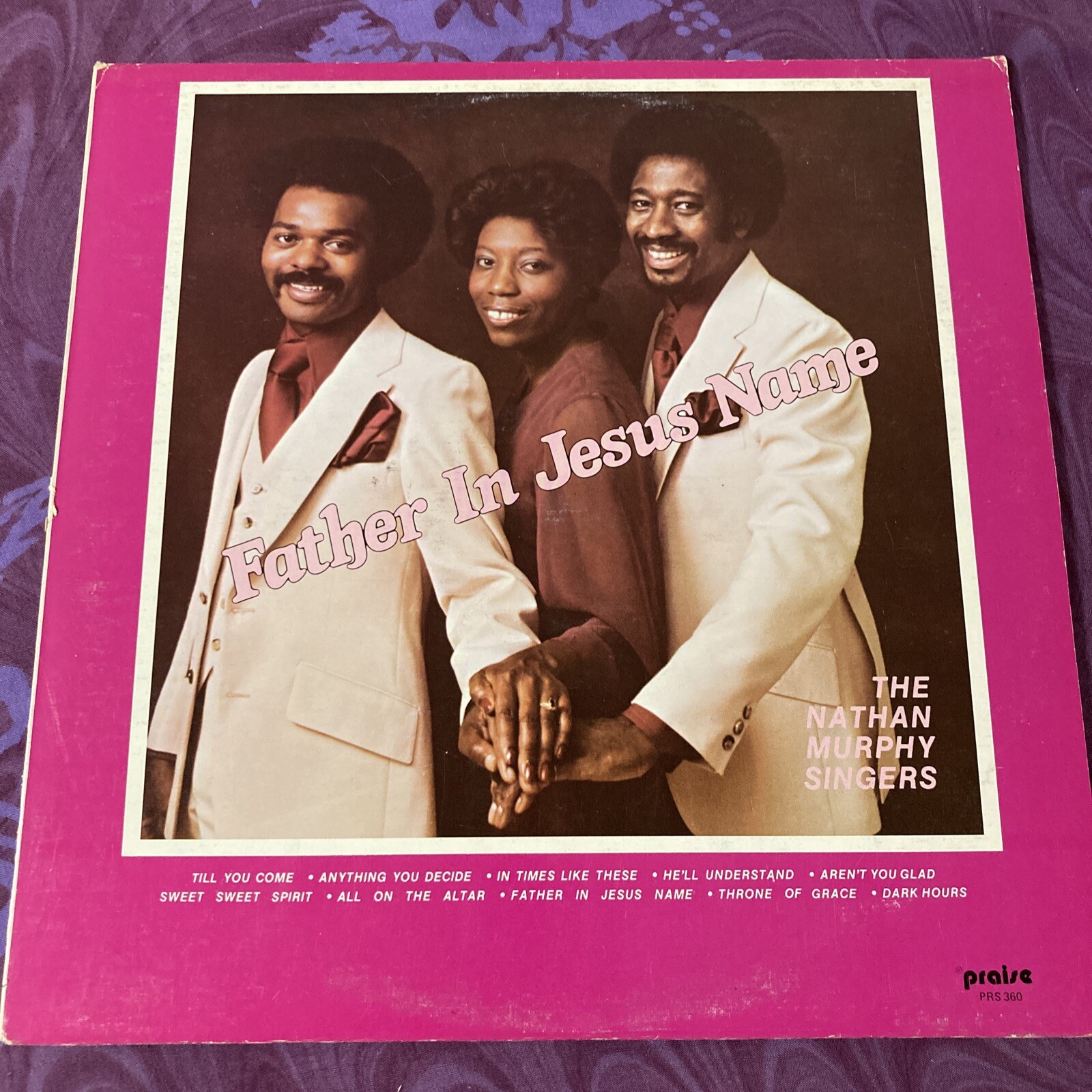 Nathan Murphy Singers Rare Indie Gospel Private Funk Soul Vinyl LP Praise