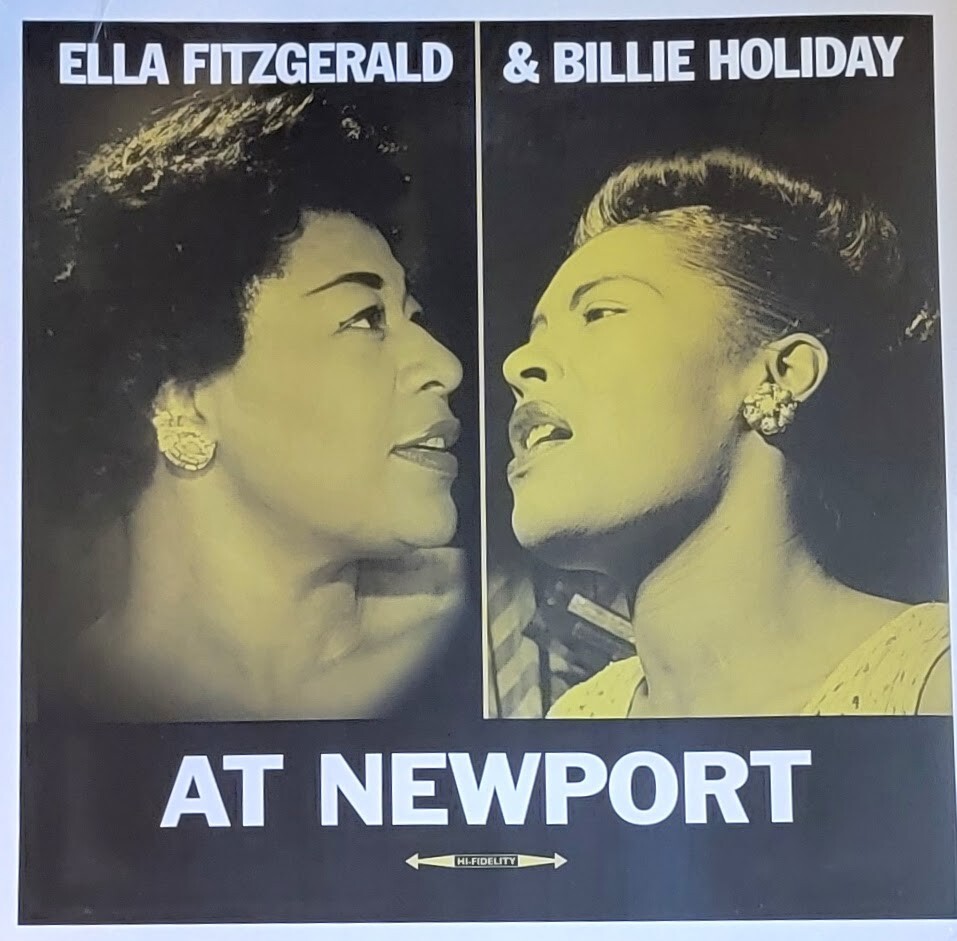 ELLA FITZGERALD & BILLIE HOLIDAY AT NEWPORT – 180-GRAM VINYL LP ” NEW, SEALED “