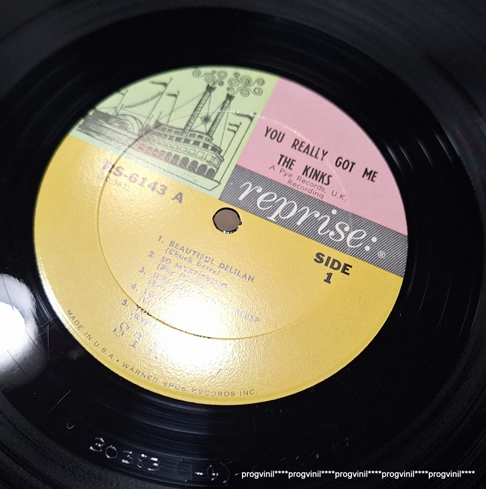 The Kinks ‎– You Really Got Me LP Vinyl rock 1968, Stereo, Santa Maria pressing