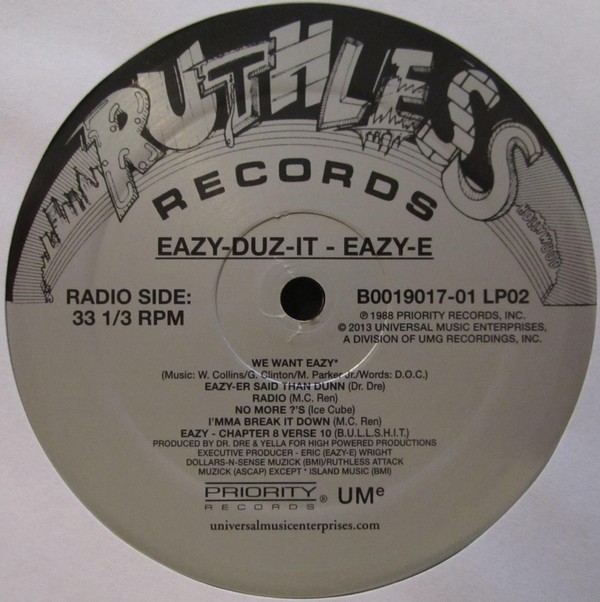 Eazy-E – Eazy-Duz-It (LP) (Mint (M)) – 4212508149