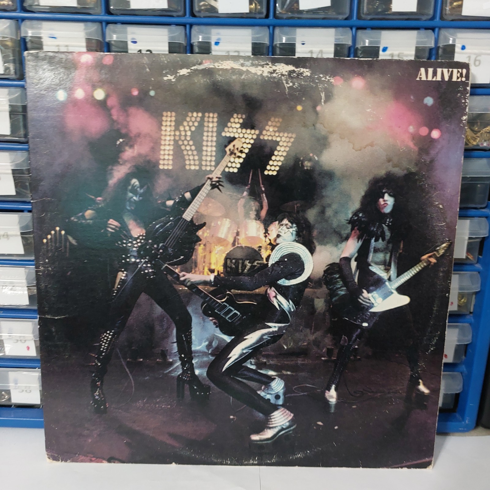 KISS Alive! 1975 Casablanca Records 2LP Live Hard Rock Classic Vintage Vinyl LP