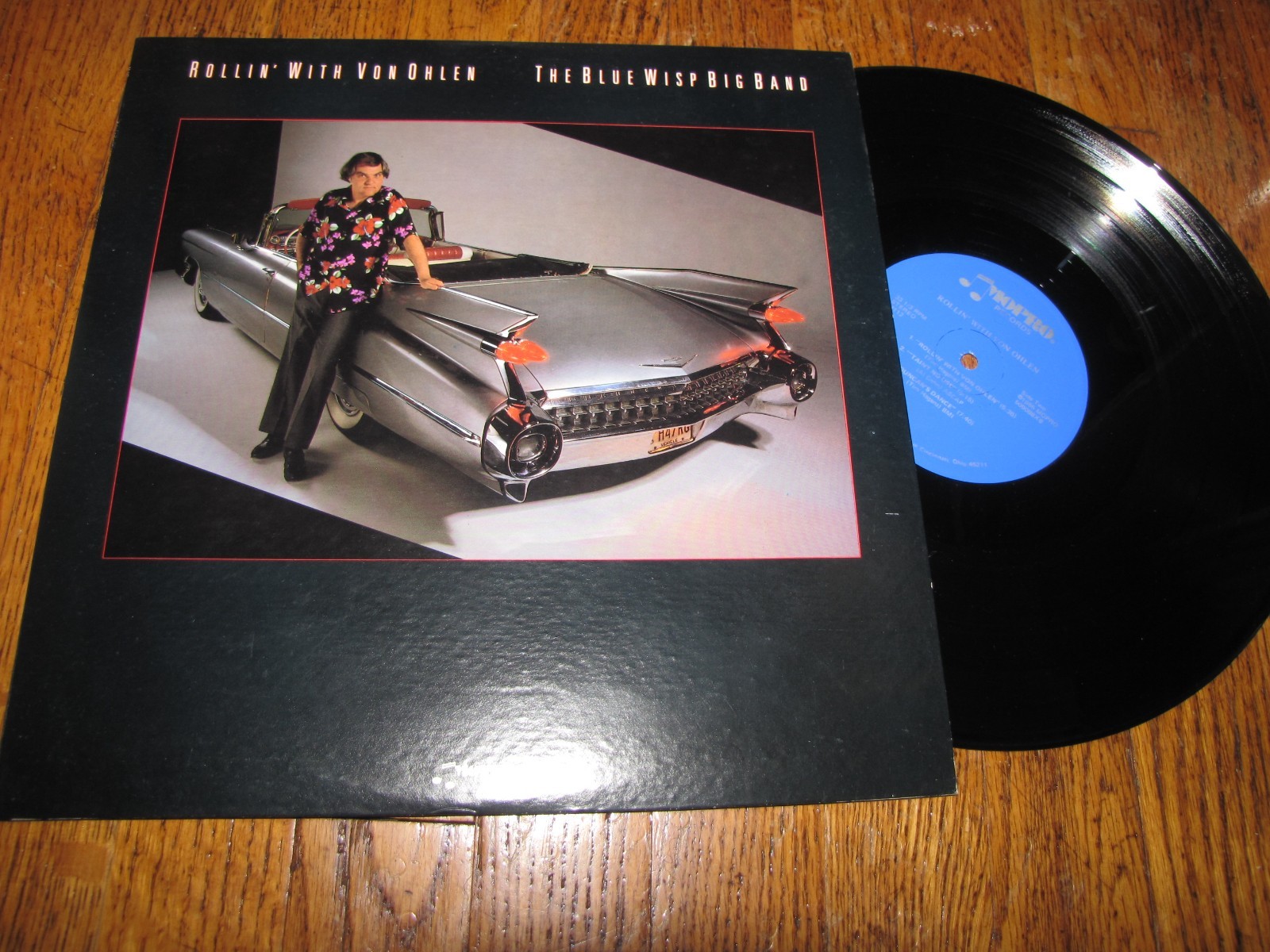 THE BLUE WISP BAND – ROLLIN’ WITH VON OHLEN – MOPRO RECORDS LP
