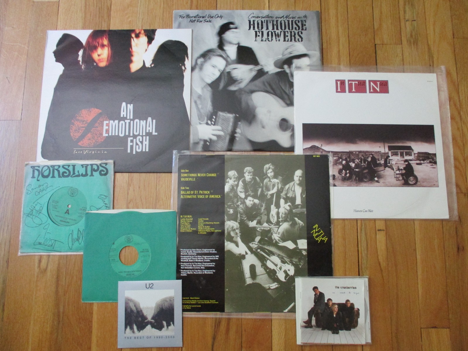 Irish Rock Pack – U2, Horslips, In Tua Nua, Hothouse, Cranberries, Emo. Fish