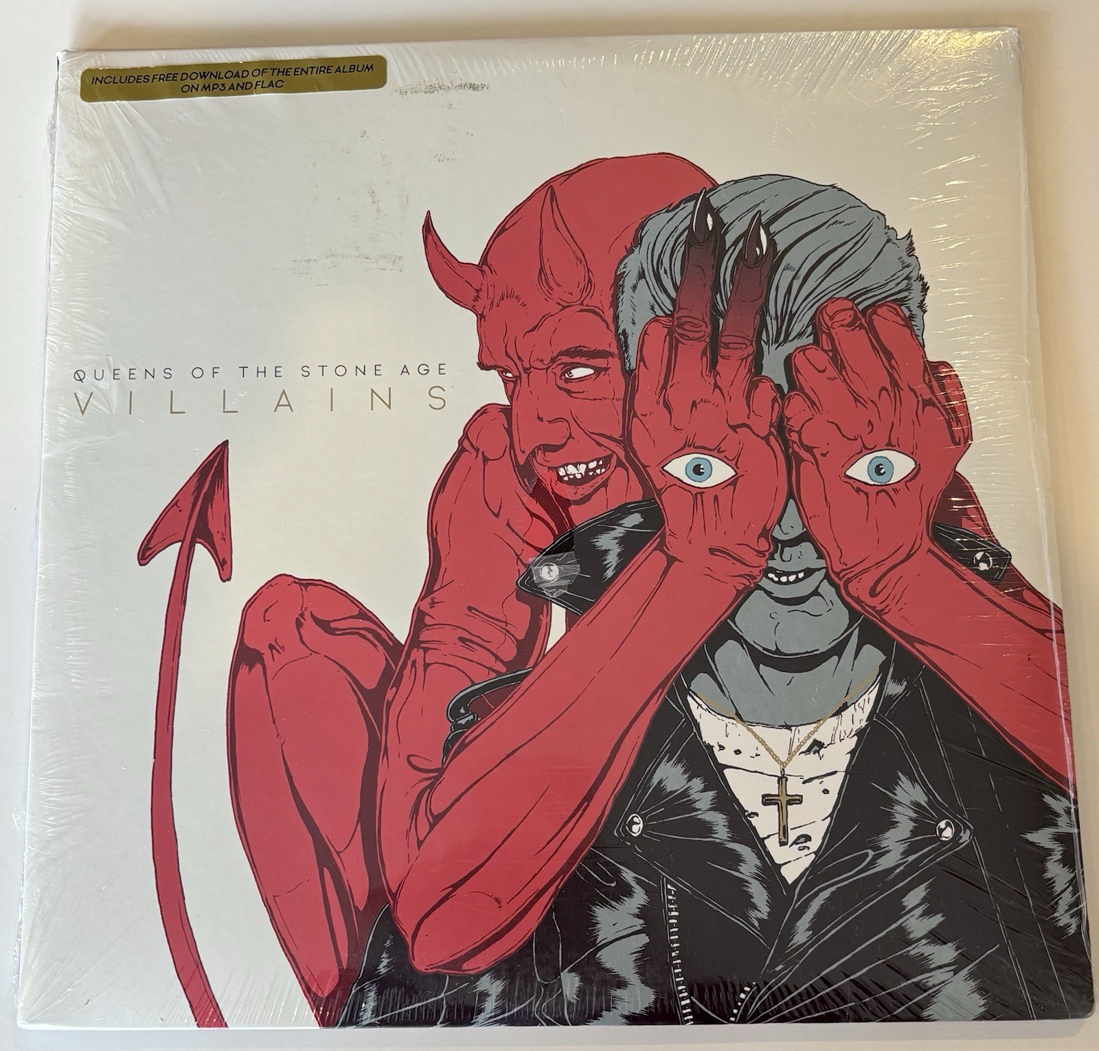 Queens of the Stone Age : Villains (2017 180Vinyl 2LP, Etched D Side) NEW SEALED