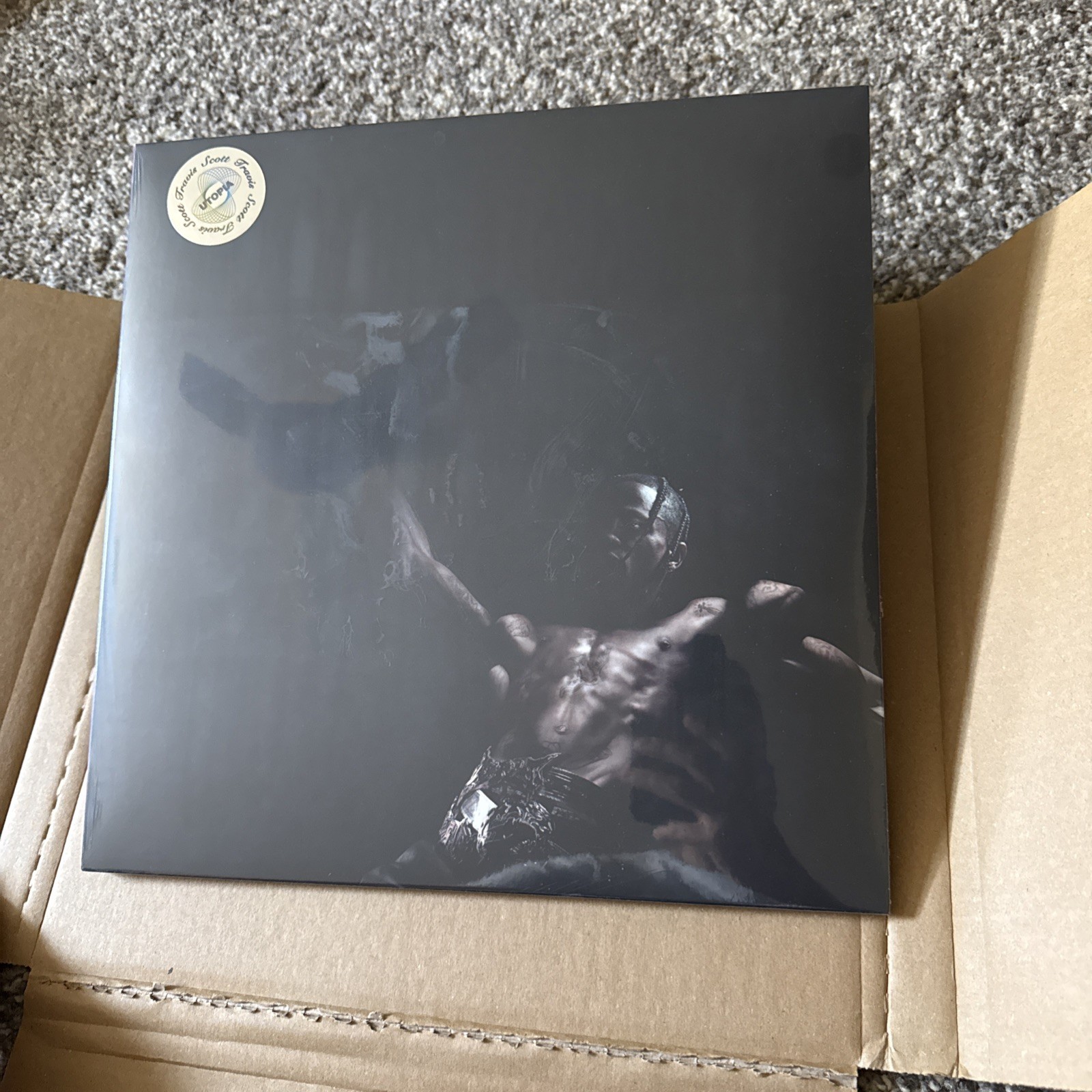 Travis Scott Utopia Vinyl 2 Disk Album Cover #1 SEALED BRAND NEW
