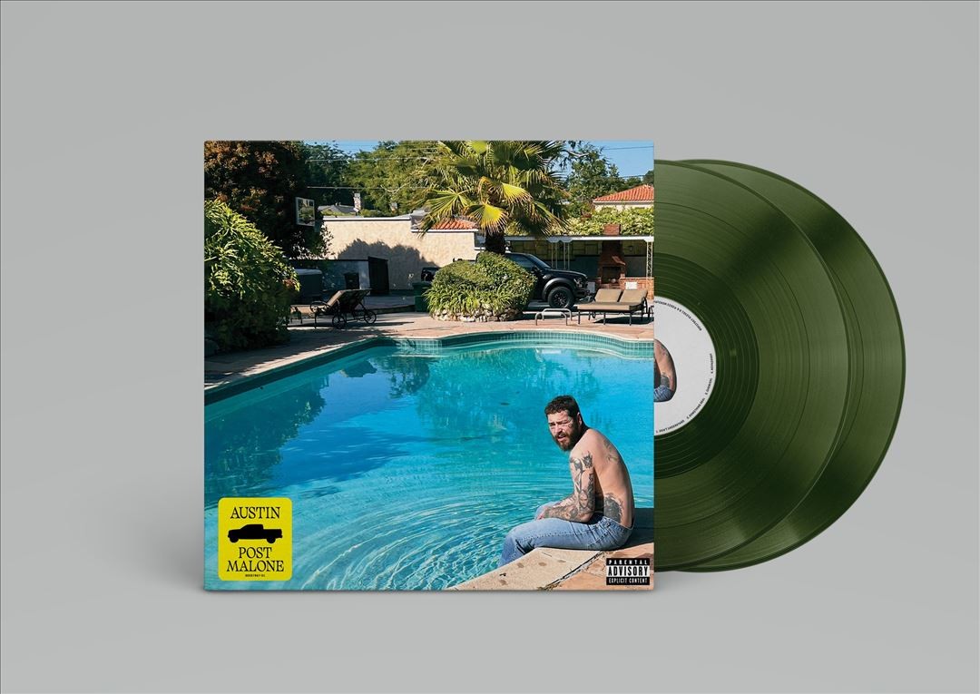 POST MALONE AUSTIN [FOREST GREEN 2 LP] NEW LP