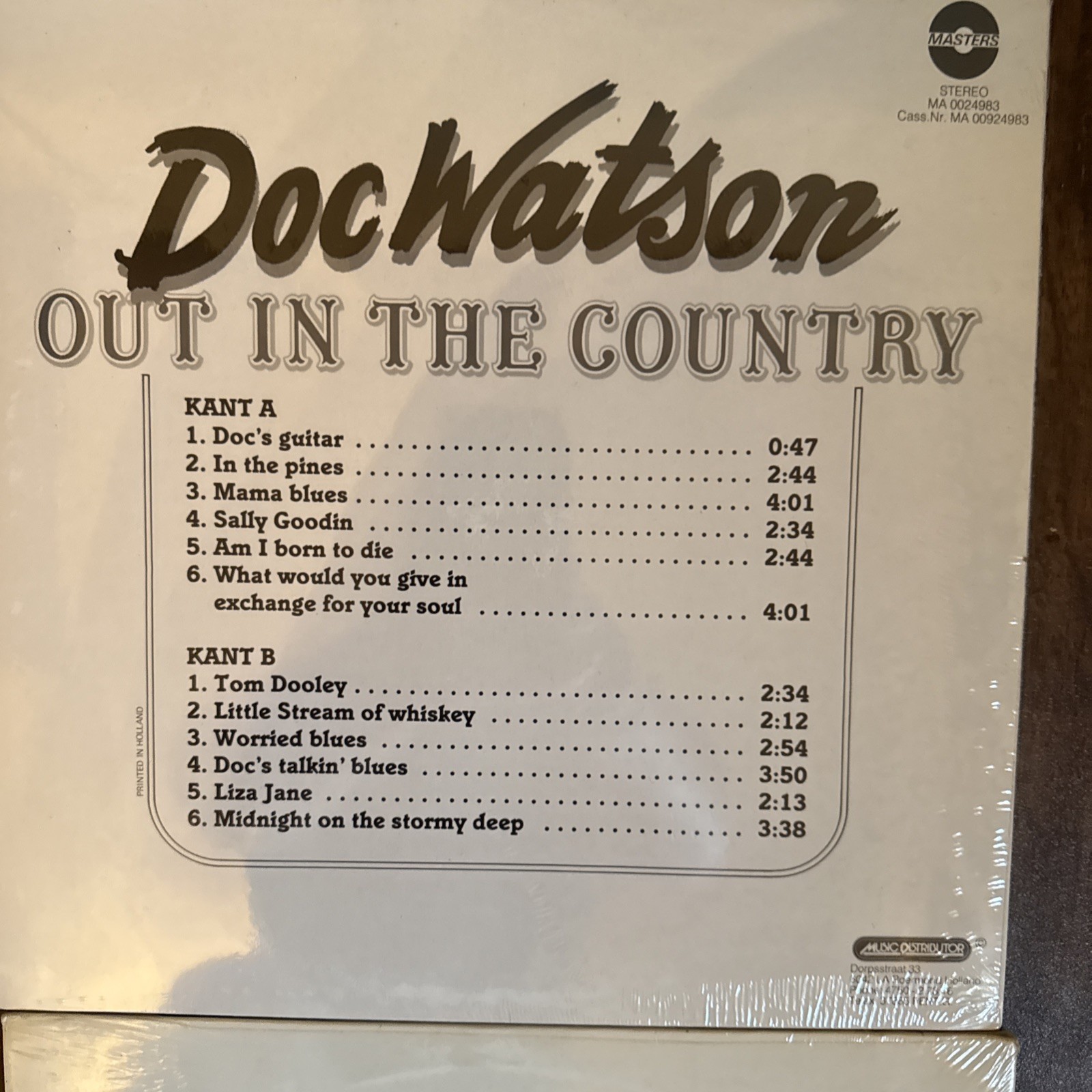 Doc Watson/ Seldom Scene/ David Grisman Vinyl Lot