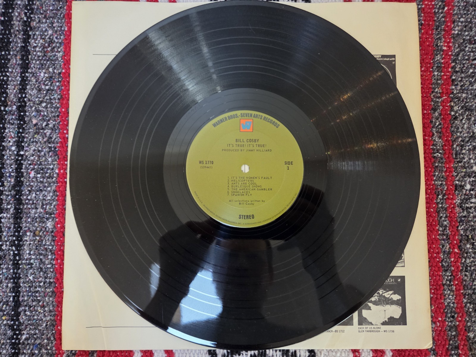 Bill Cosby Vinyl Lot (5 LPs) Comedy Records VG+ 200 MPH Why Is There Air