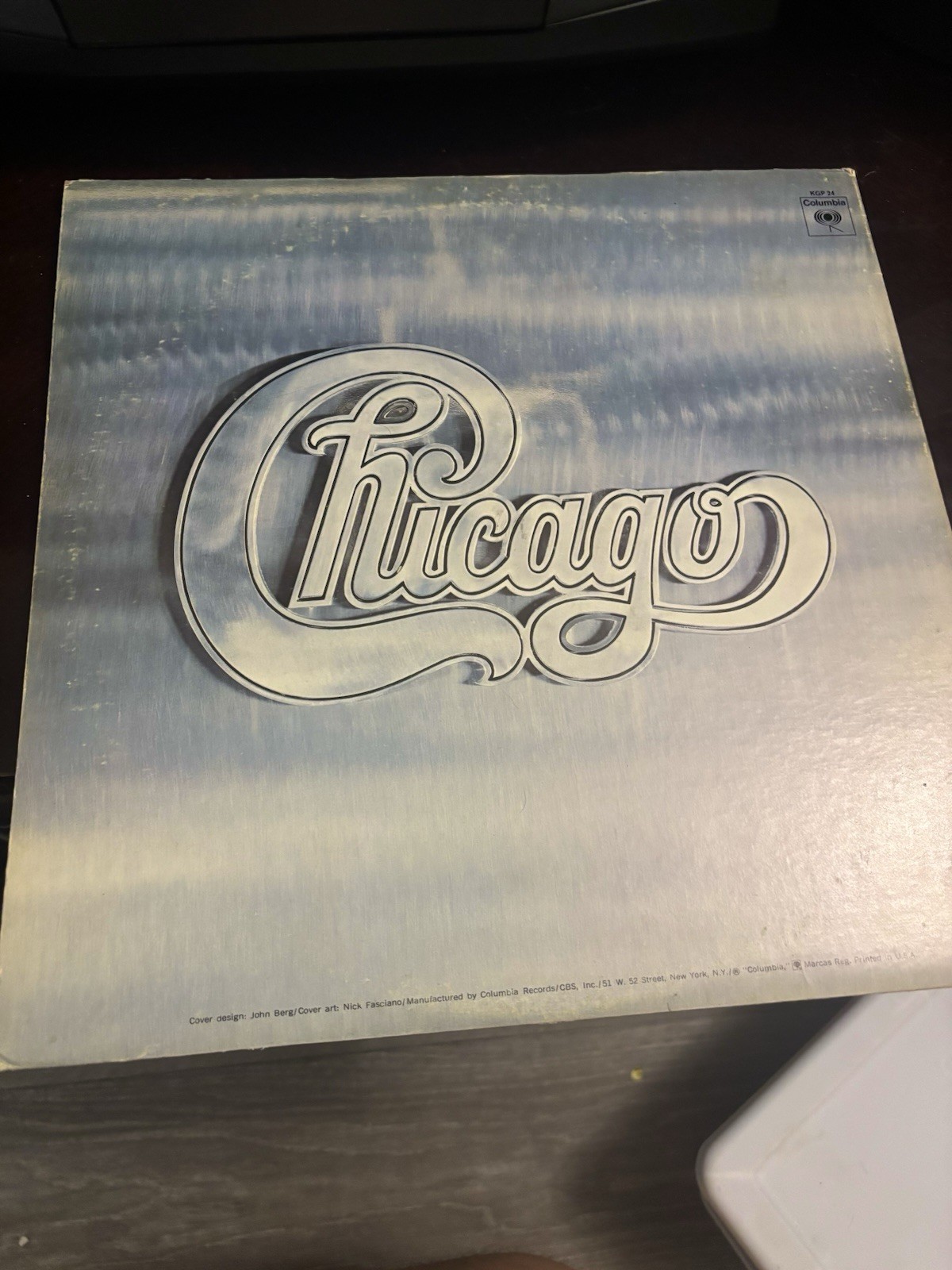 Chicago Chicago Columbia 12″ Black Vinyl LP 33 RPM Stereo Gatefold KGP 24