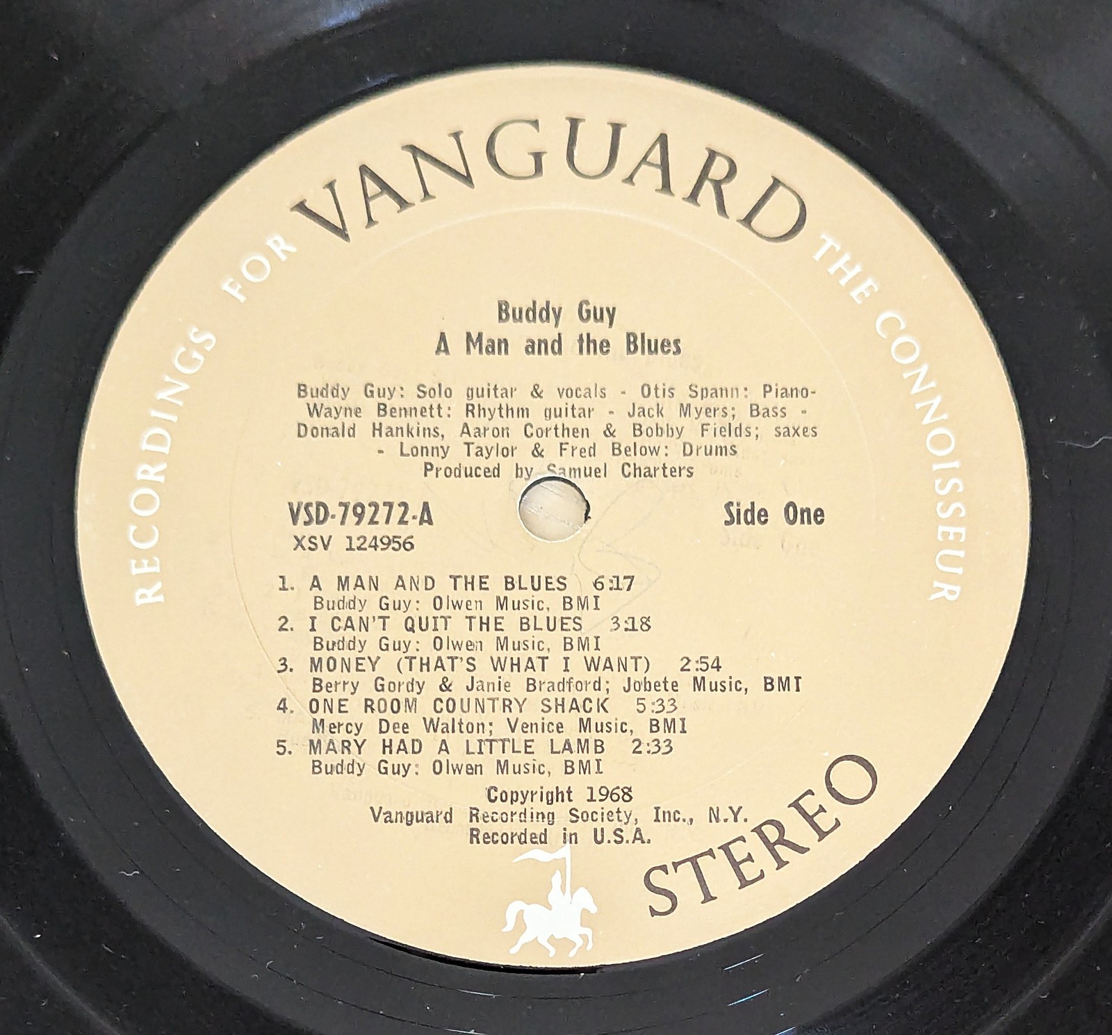 Buddy Guy A Man & The Blues Vanguard VSD-79272 First Pressing Rare