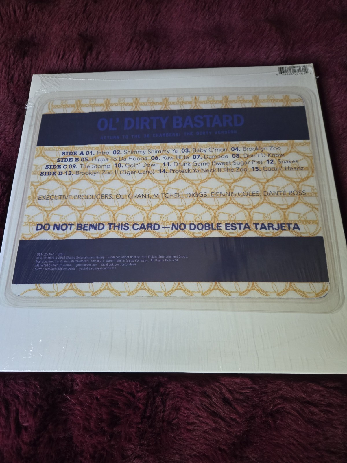 Classic Hip Hop 3-LP Lot – DMX / Ol’ Dirty Bastard / Busta Rhymes Vinyl A28