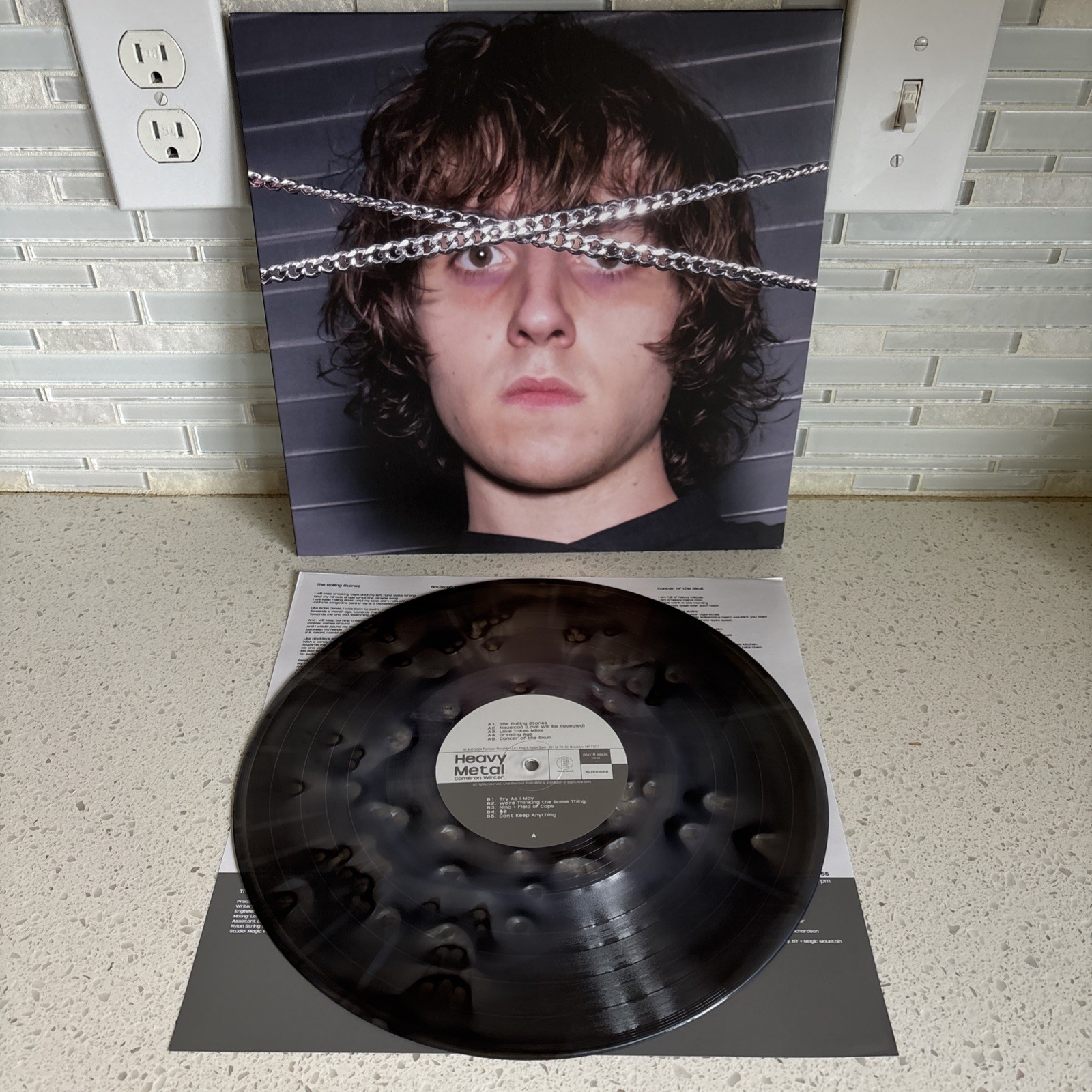 CAMERON WINTER Heavy Metal Blood Records LP Hand Numbered /1000 SHIPS NOW