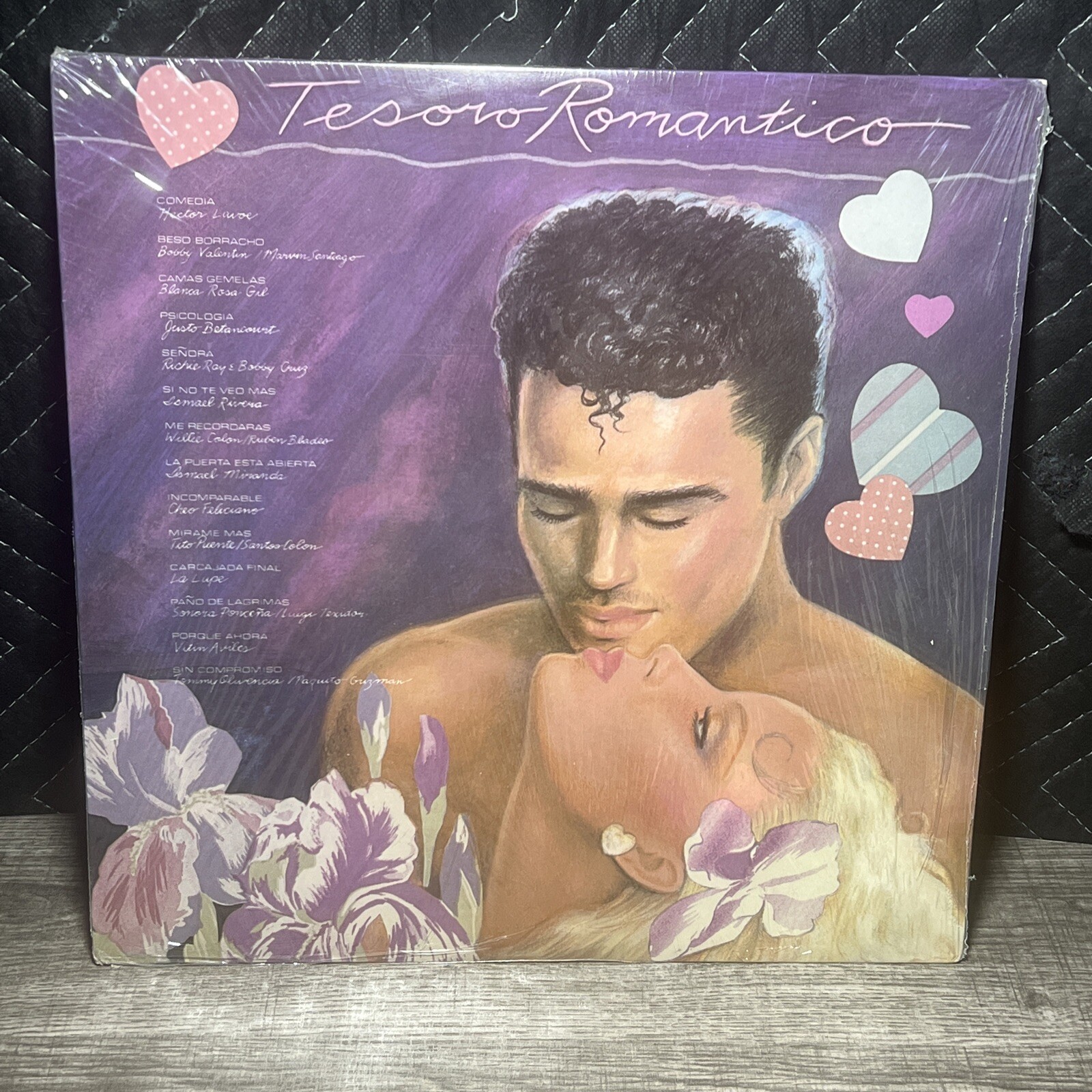 (LP) HECTOR LAVOE-LA LUPE-BOBBY VALENTIN-TOMMY OLIVENCIA-TESORO ROMANTICO-SEALED