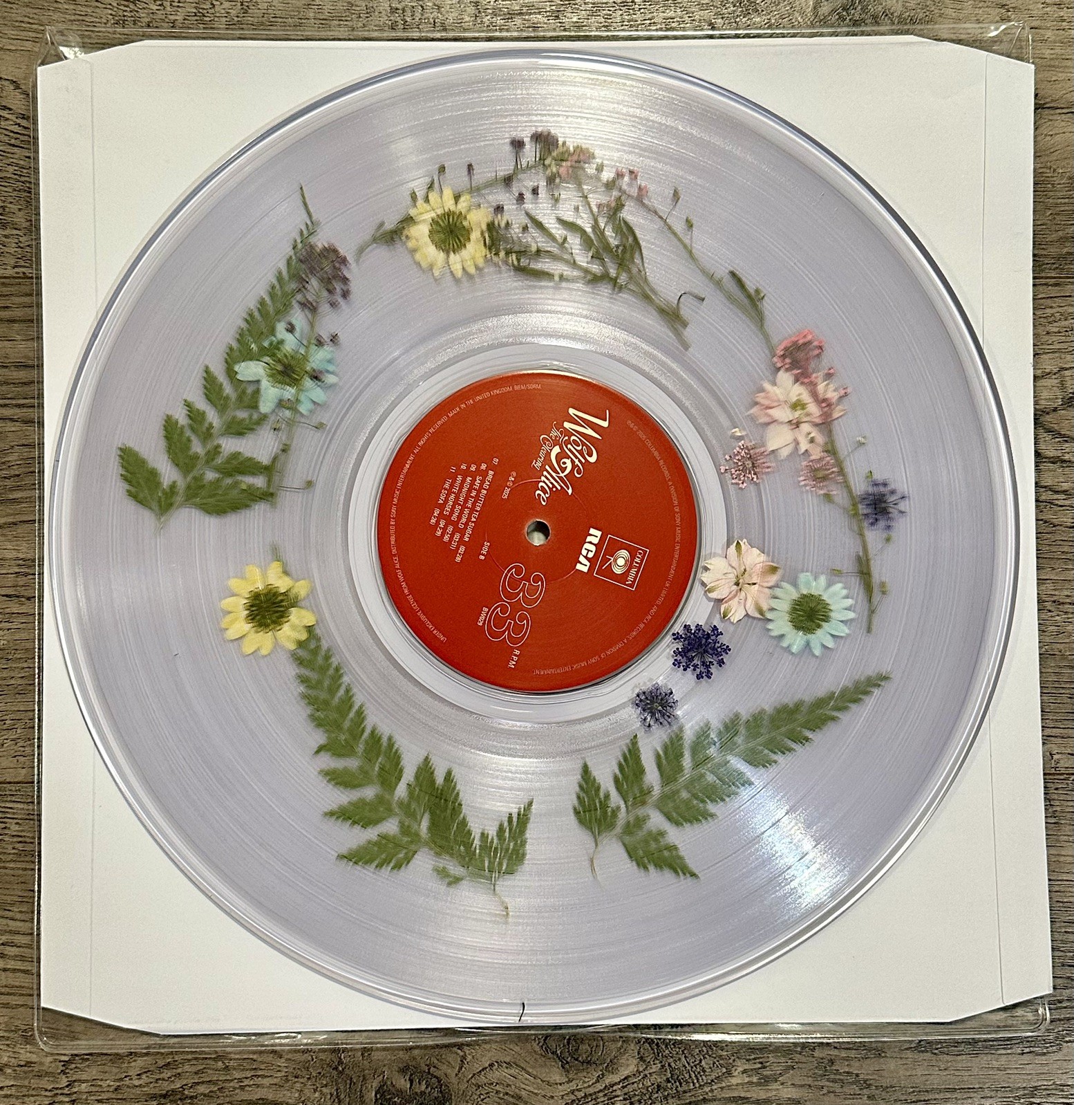 Wolf Alice – The Clearing FLOWER FILLED Bad World Records vinyl