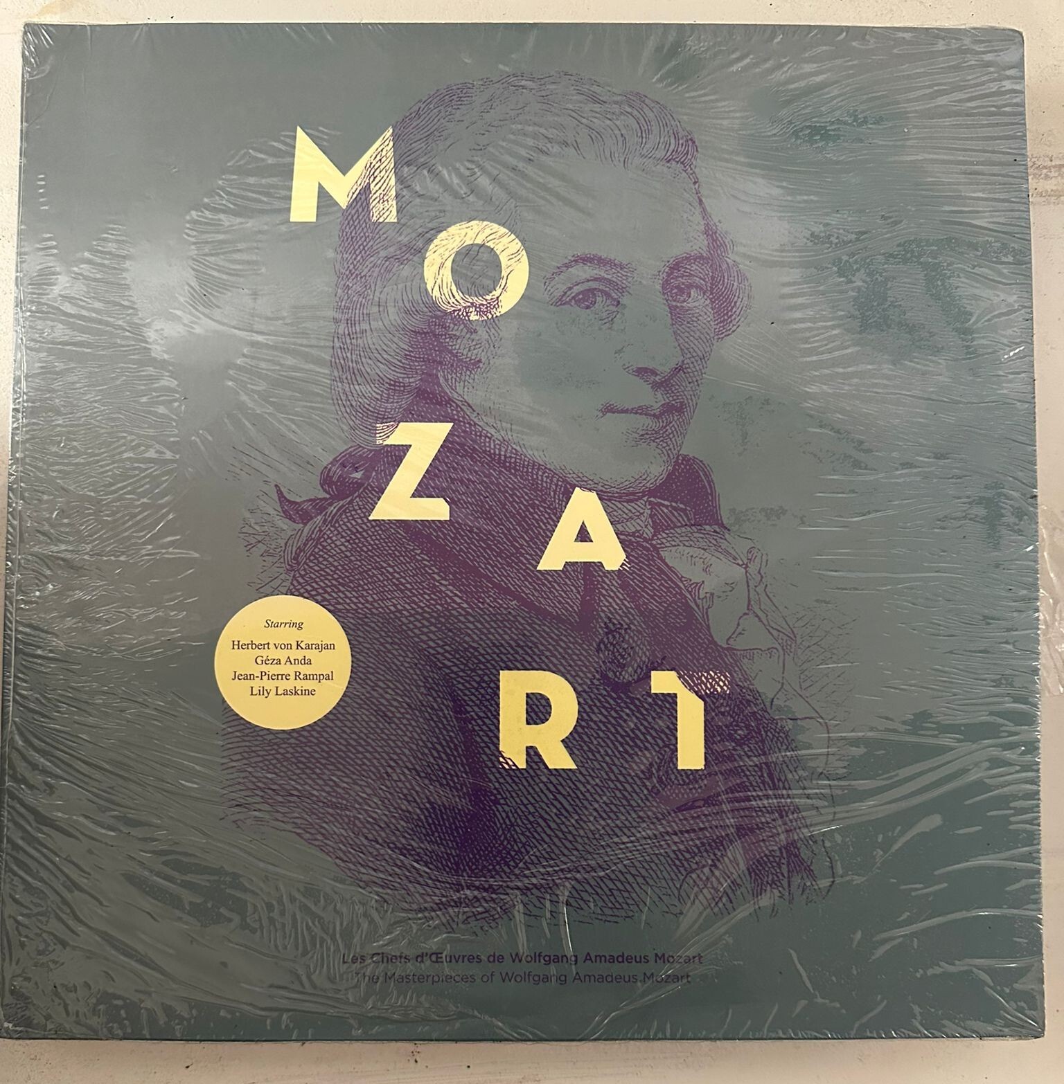 WOLFGANG AMADEUS MOZART – LES CHEFS D’ŒUVRES DE – THE MASTERPIECES OF … LP A16