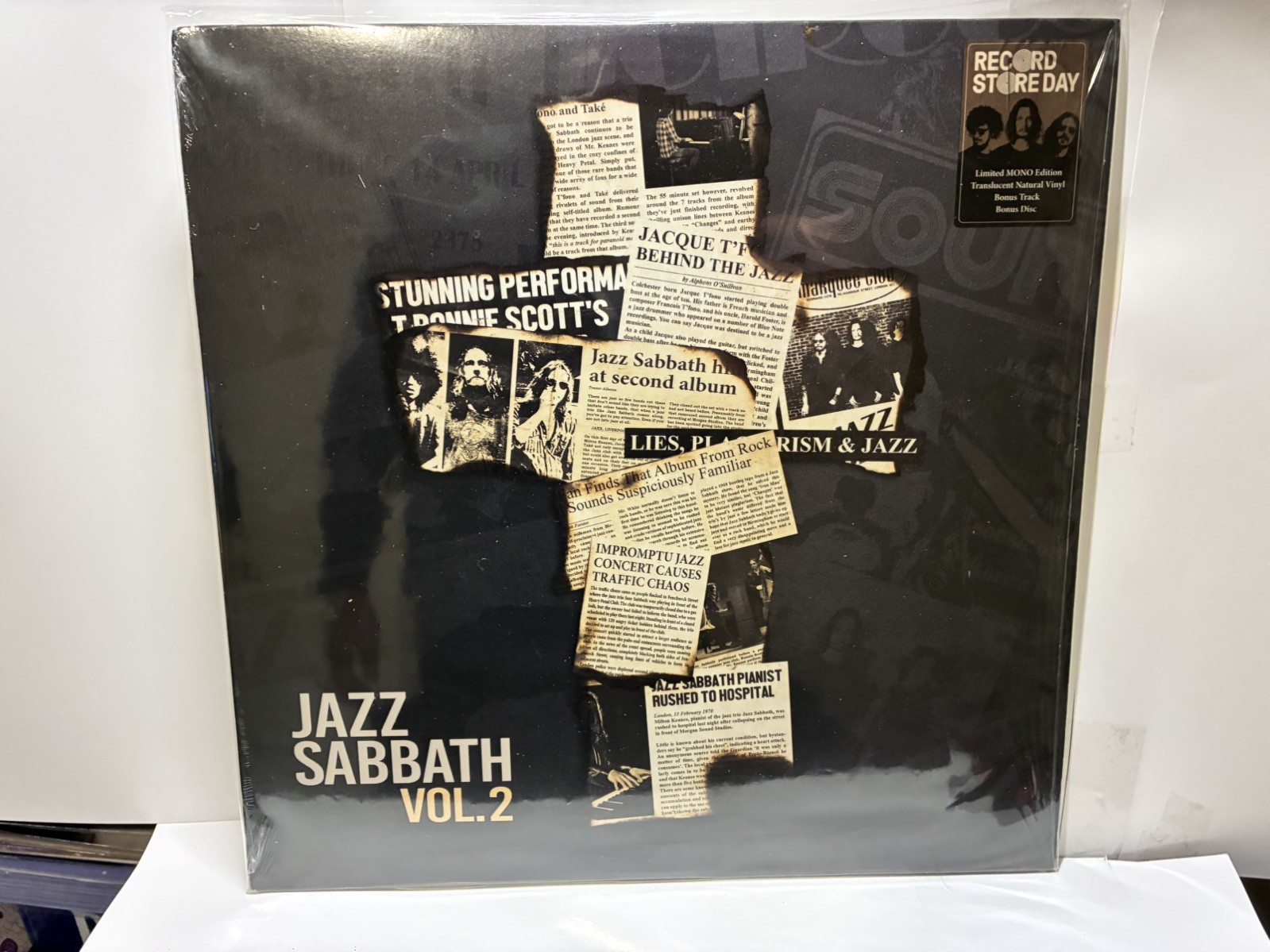 JAZZ SABBATH Vol 2. Translucent Natural Vinyl New Vinyl LP RSD 2022 used