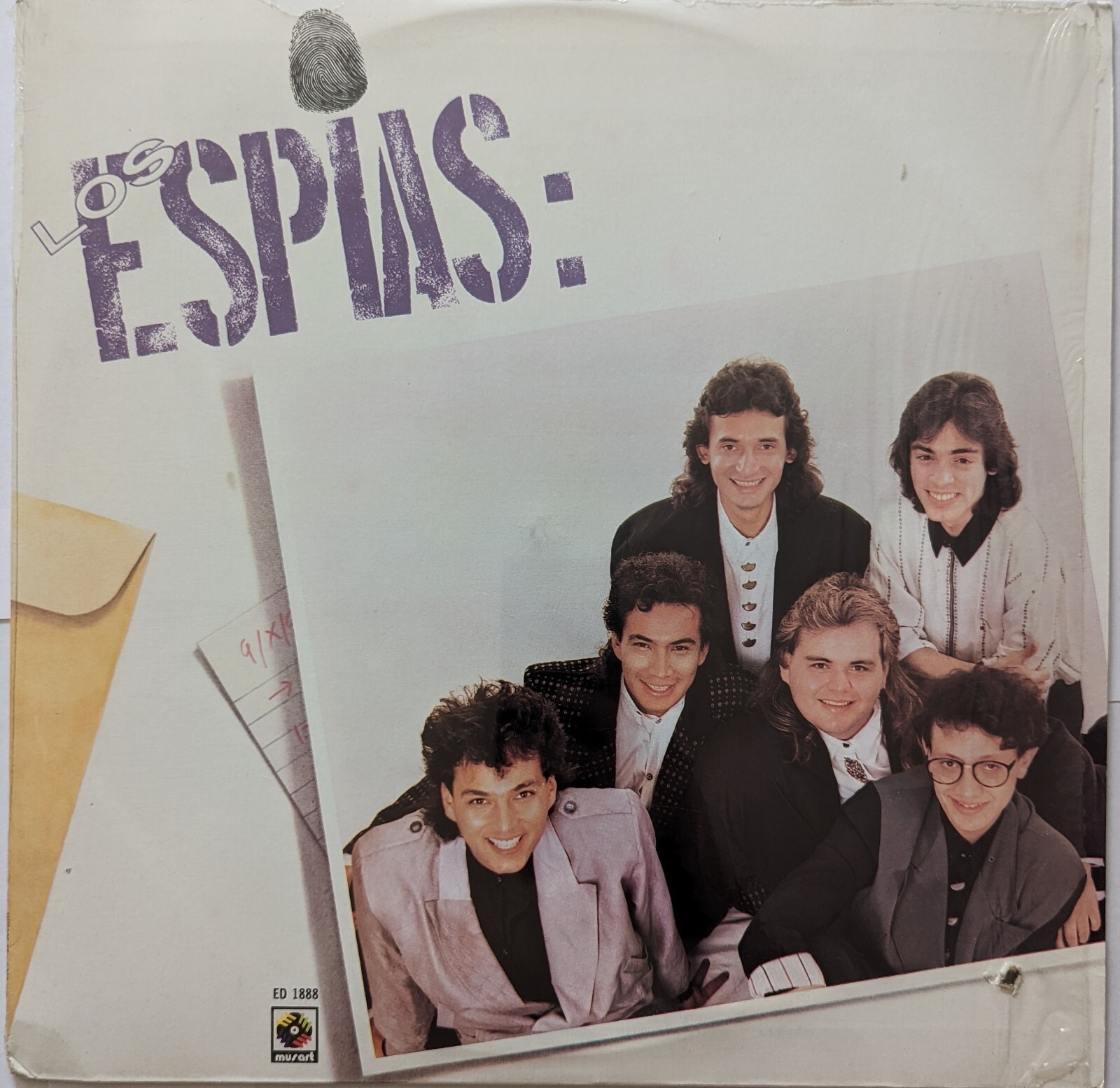 LOS ESPIAS LATIN LP POP ROCK VG+ 