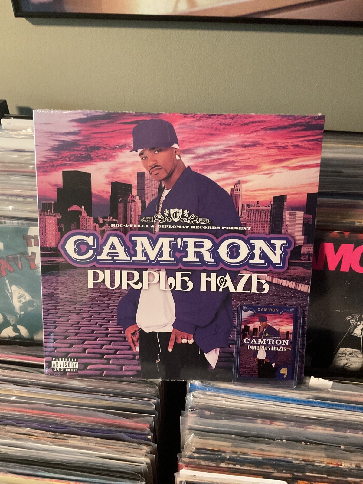 Cam’Ron Purple Haze 2LP limited edition purple and white vinyl RARE