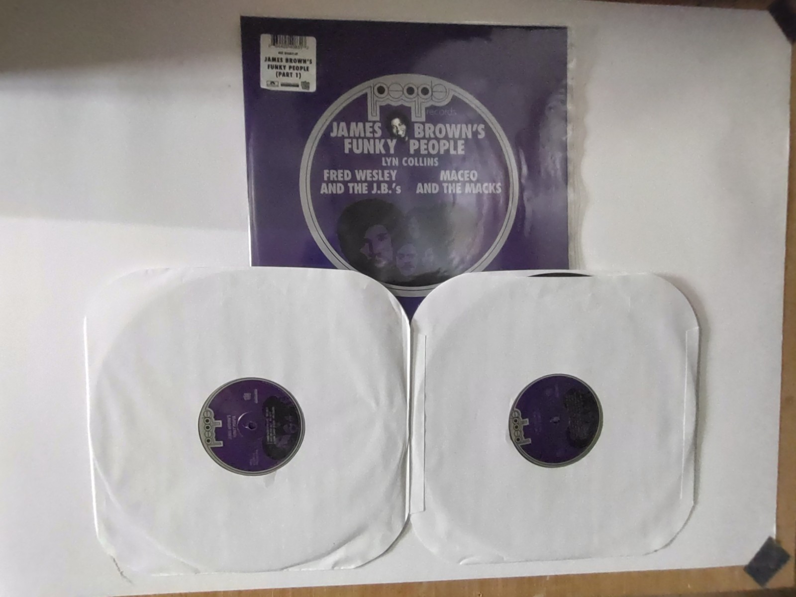 James Brown’s Funky People (2xLP, Comp) NM Get On Down – GET 54083-LP