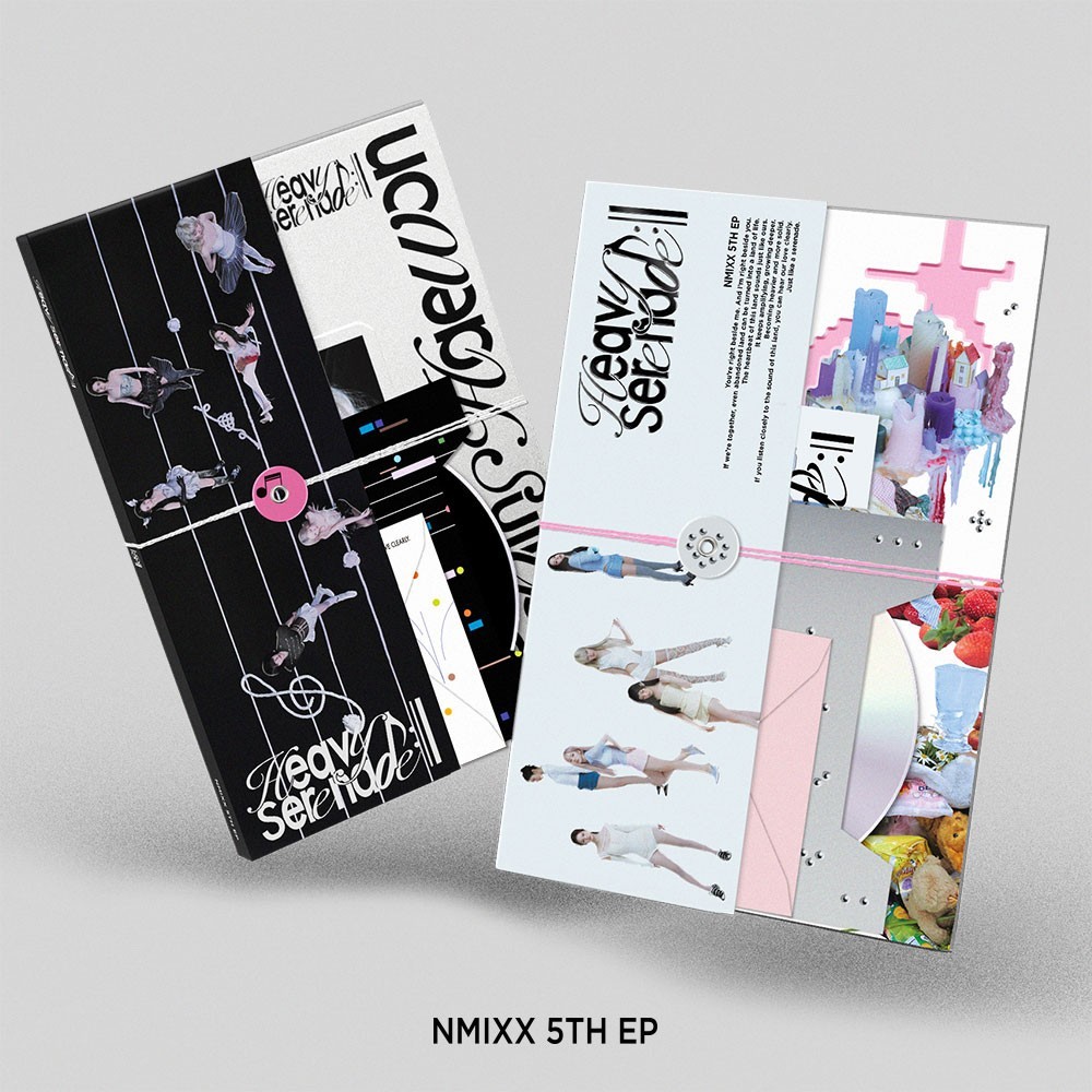 NMIXX HEAVY SERENADE 5th Album RANDOM Ver/CD+Photo Book+4 Card+GIFT OFFICIAL