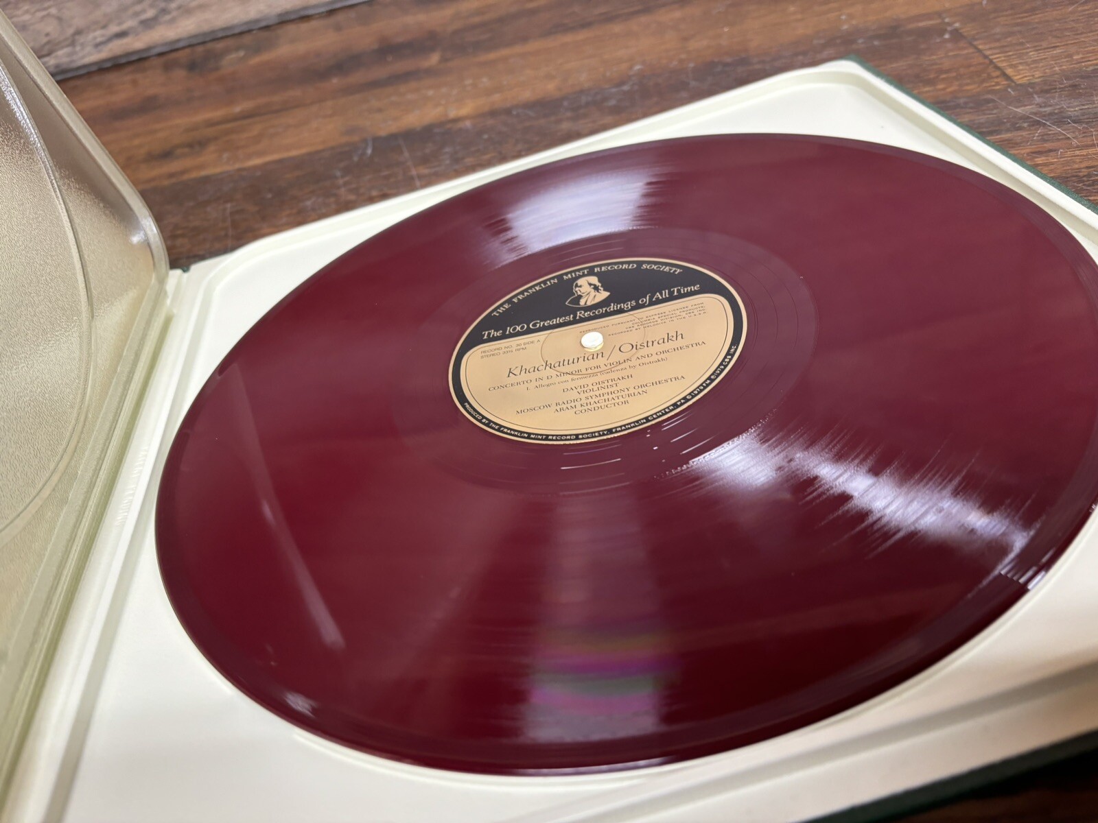 The 100 Greatest Recordings Of All Time Classic violin concert vinyl in MINT con
