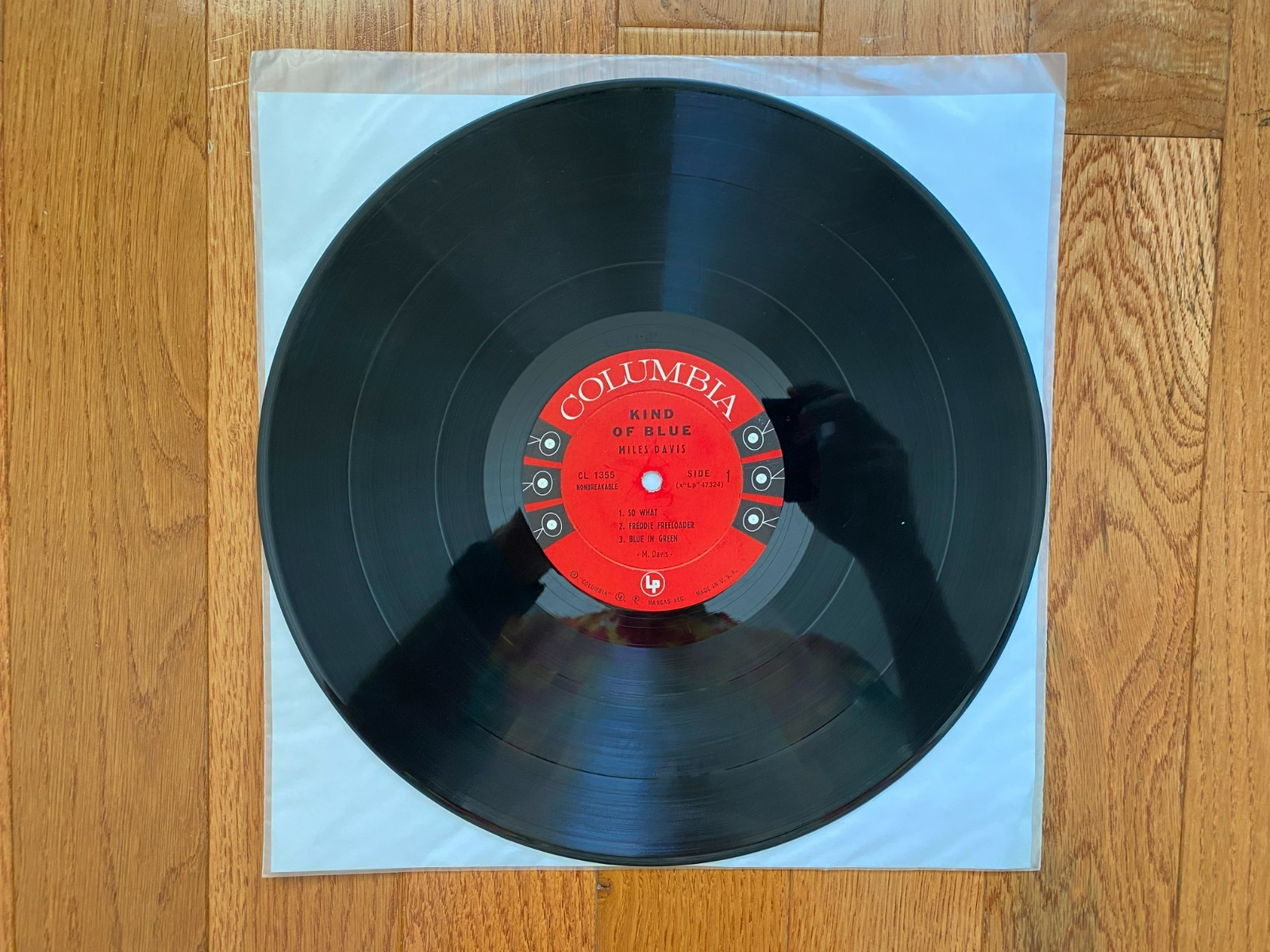 Miles Davis – Kind of Blue LP Columbia CL 1355 1961 Pressing Mono