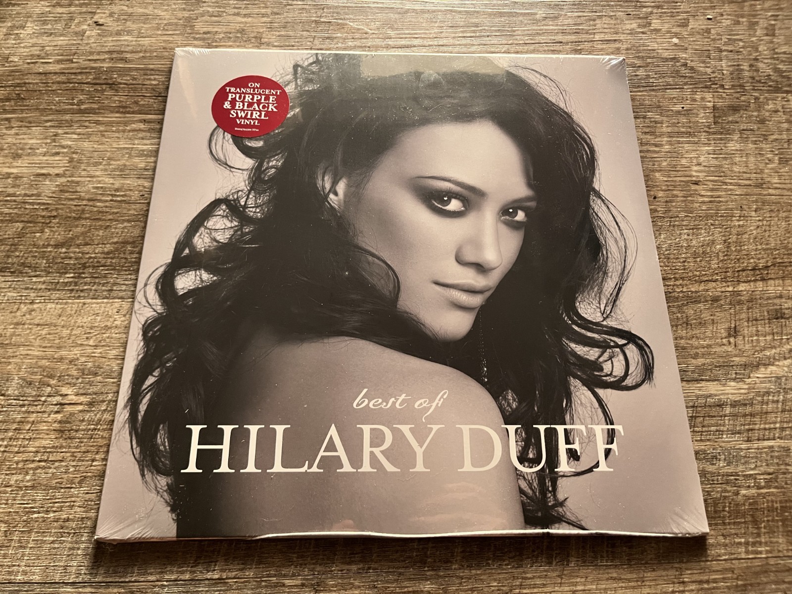 Hillary Duff – Best Of Hilary Duff Vinyl LP Album – Purple & Black Swirl – NEW