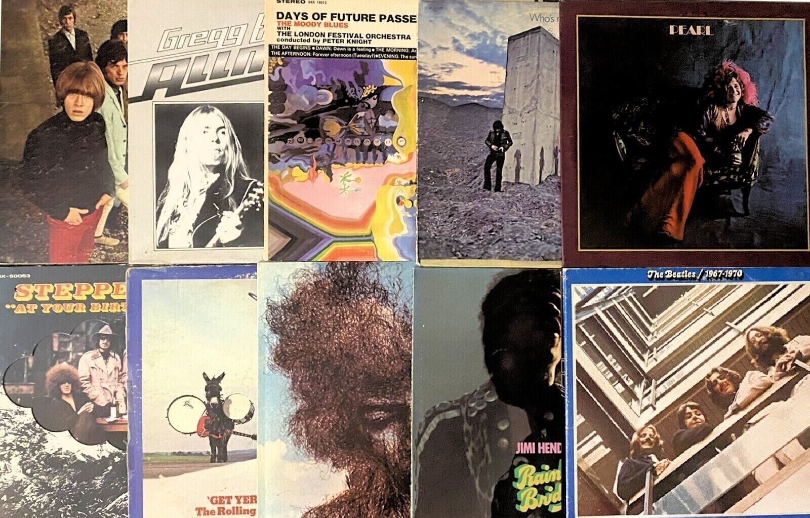 You Pick 60s 70s 80s Vinyl Records LP Rock Pop Blues Country – 100+ Titles