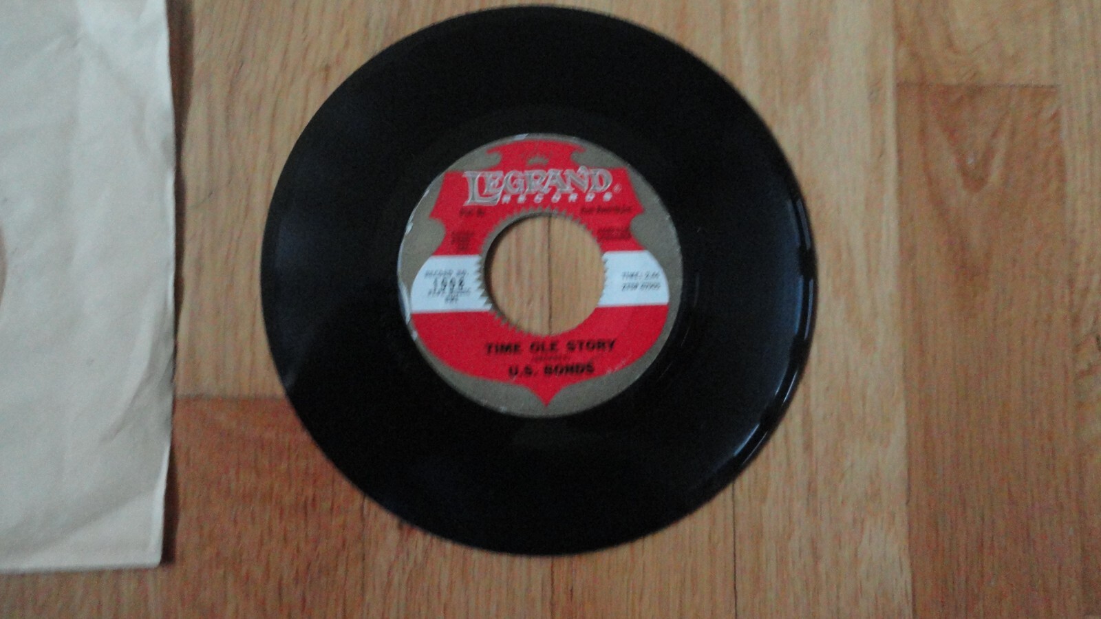 Gary U.S. Bonds – Quarter To Three 1961 Legrand Rock & Roll VG+