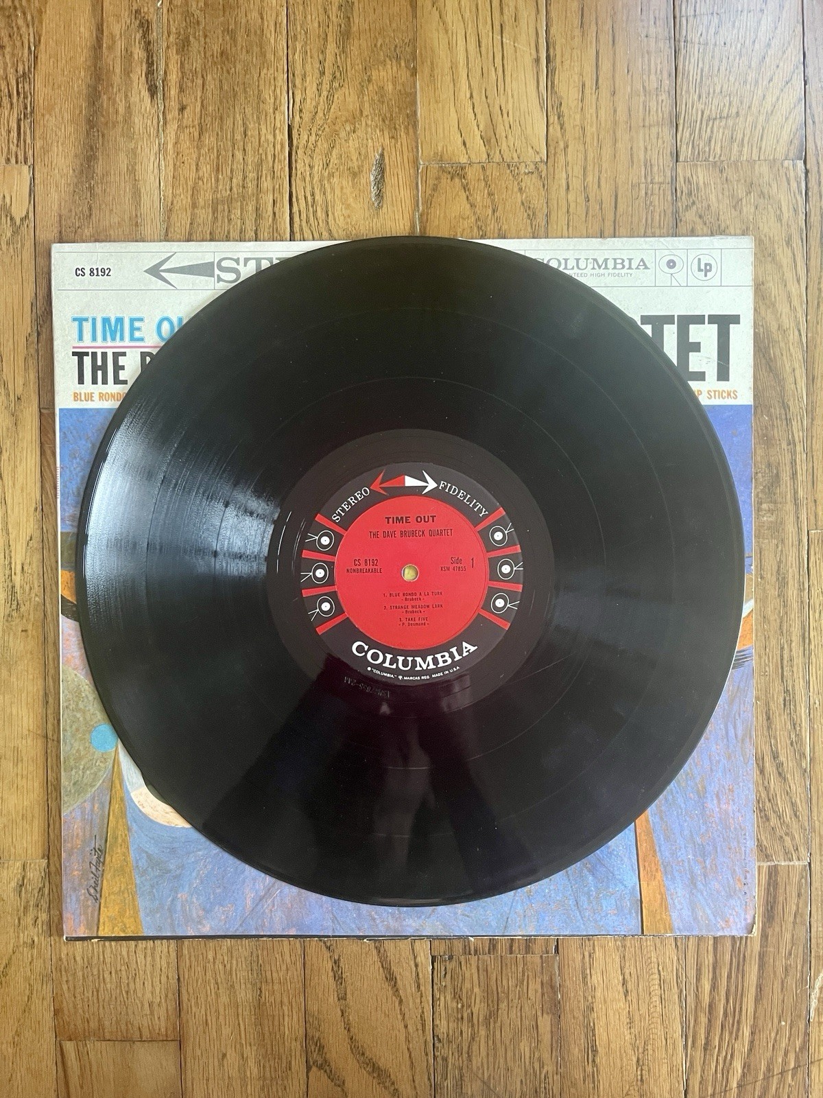 The Dave Brubeck Quartet Time Out CS8192 Columbia