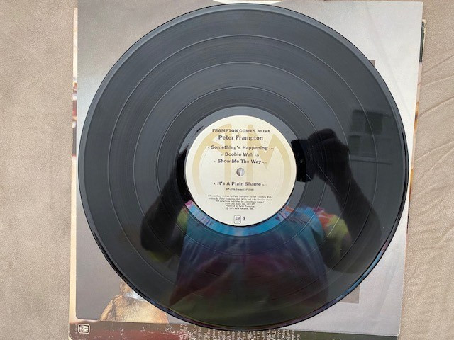 PETER FRAMPTON “FRAMPTON COMES ALIVE” 1975 Double Stereo LP – A&M – Excellent!