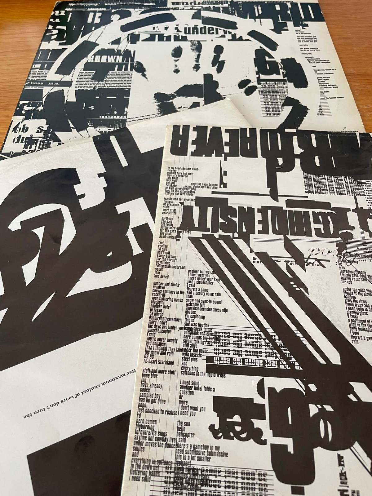 UNDERWORLD – DubNoBassWithMyHeadMan 1st UK 1994 Press 2xLP