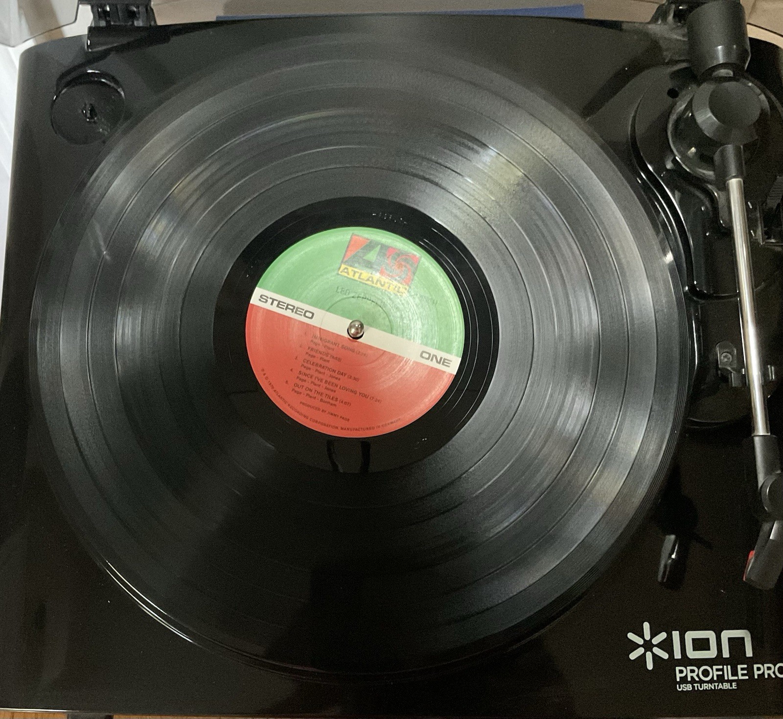 Led Zeppelin III Vinyl 2014 Atlantic 19128 Pallas Press Remaster By J DAVIS VG++