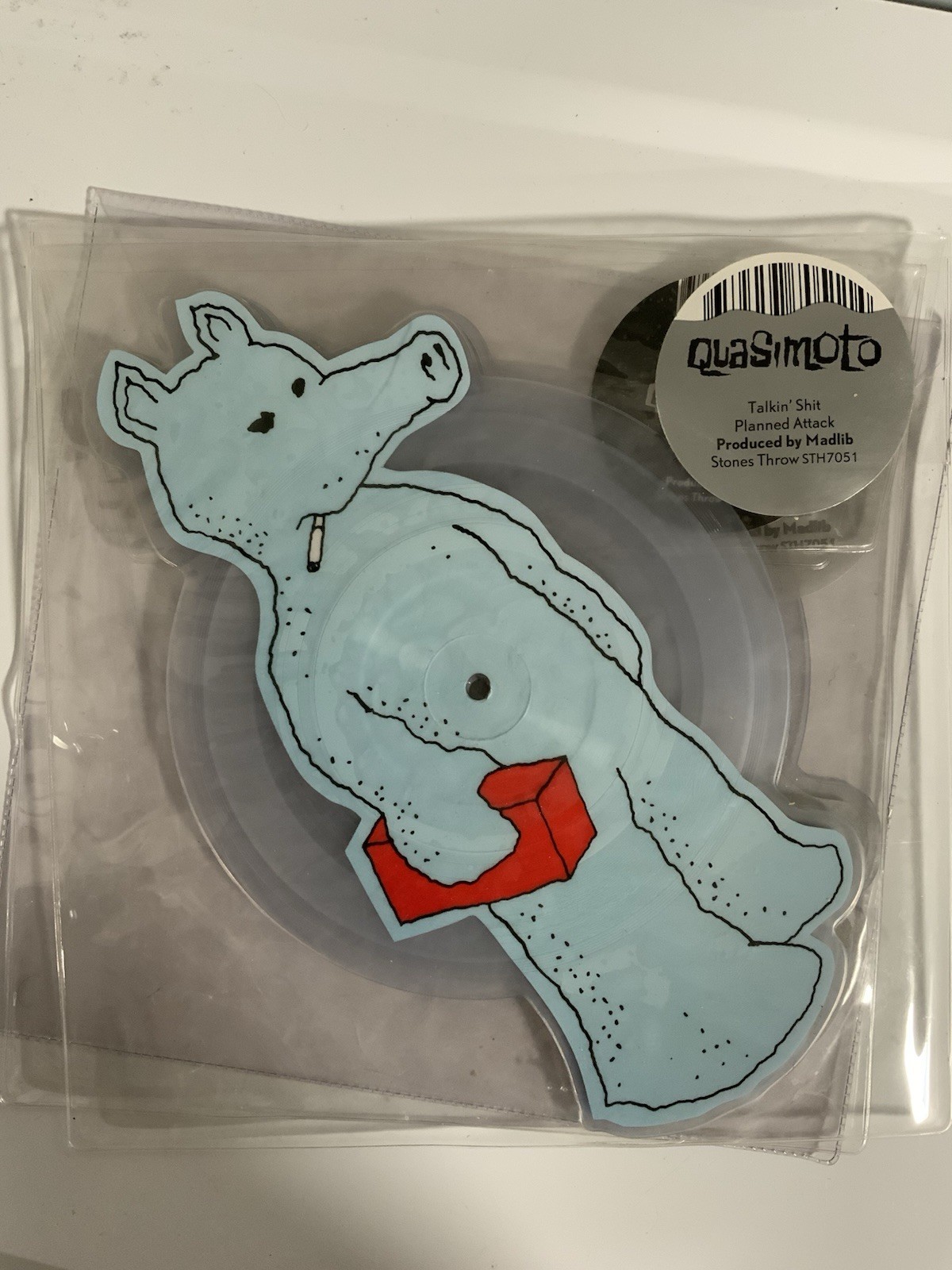 Quasimoto Talkin Shit Planned Attack – X-Ray Die Cut Picture Disc *ALL VERSIONS*