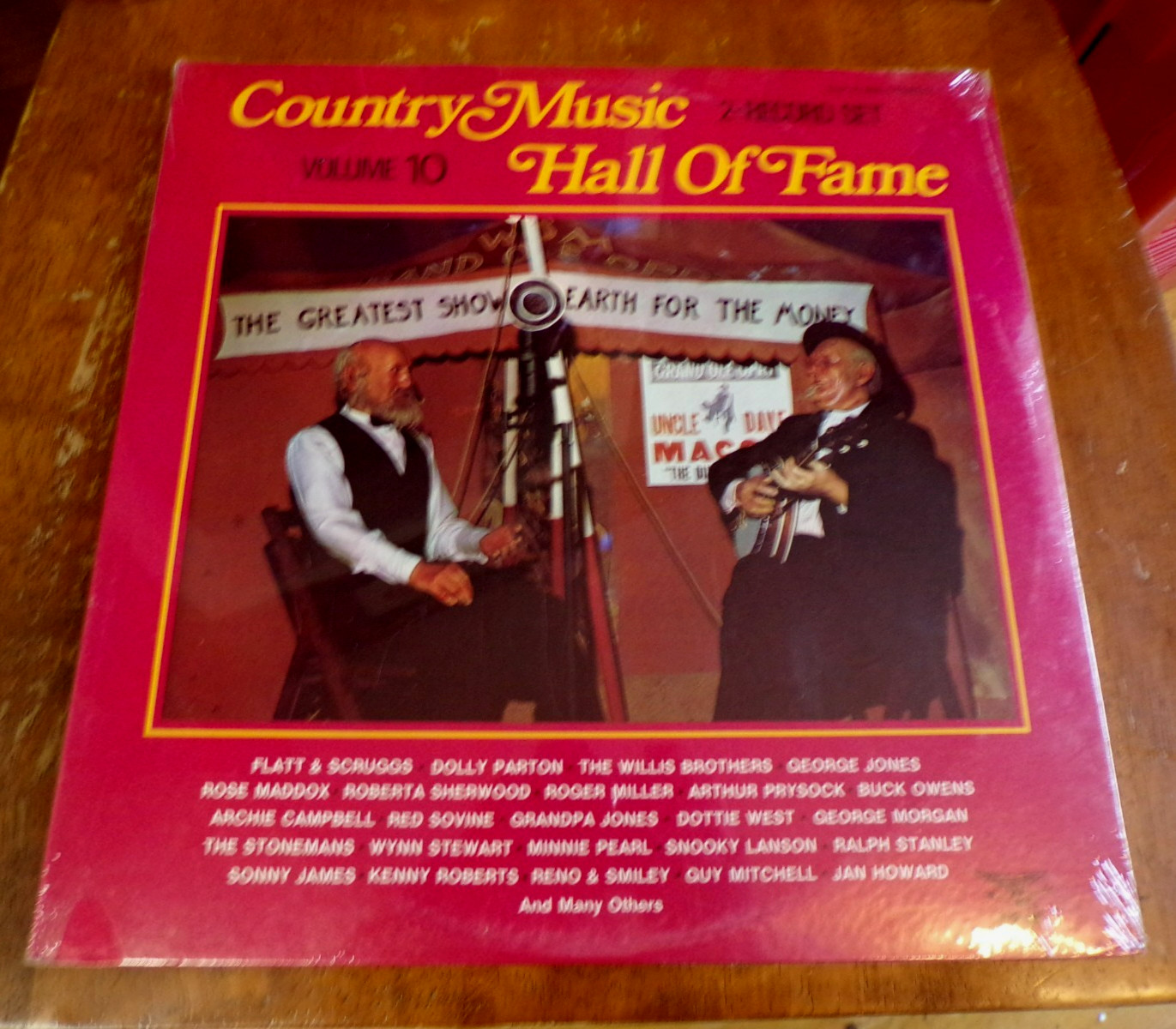 Country Music Hall of Fame Vol. 10 Assorted Artists 1970 Sealed 2LP