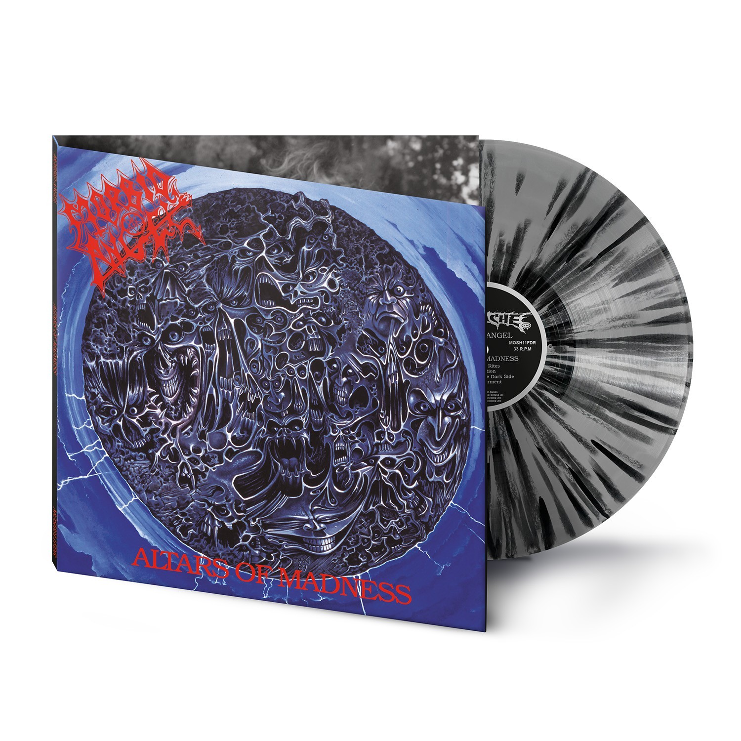 Morbid Angel ‘Altars Of Madness’ Gatefold Silver / Black Splatter Vinyl – NEW
